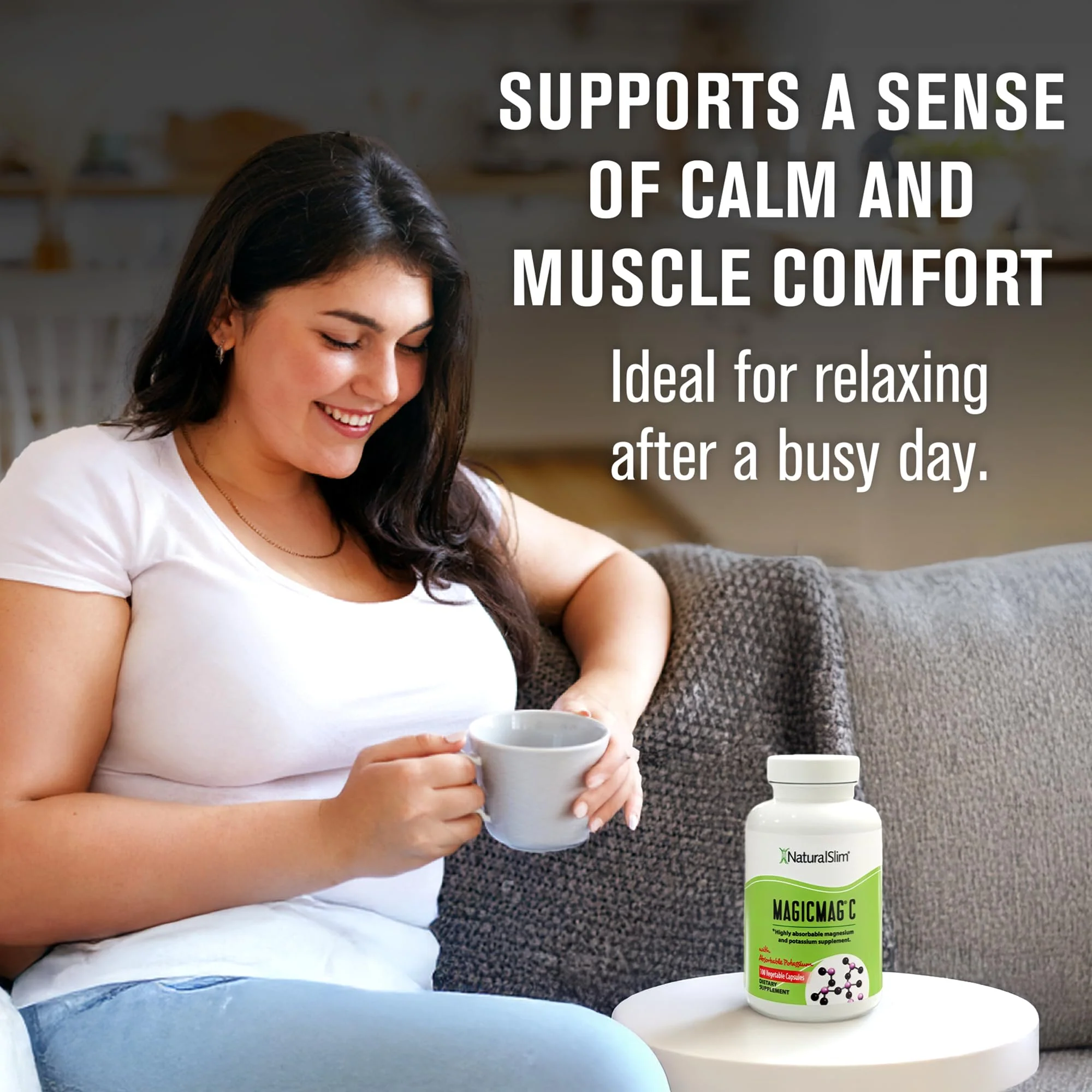 MagicMag C by NaturalSlim – Magnesium Citrate with Potassium for Sleep & Muscle Relaxation - Image 6