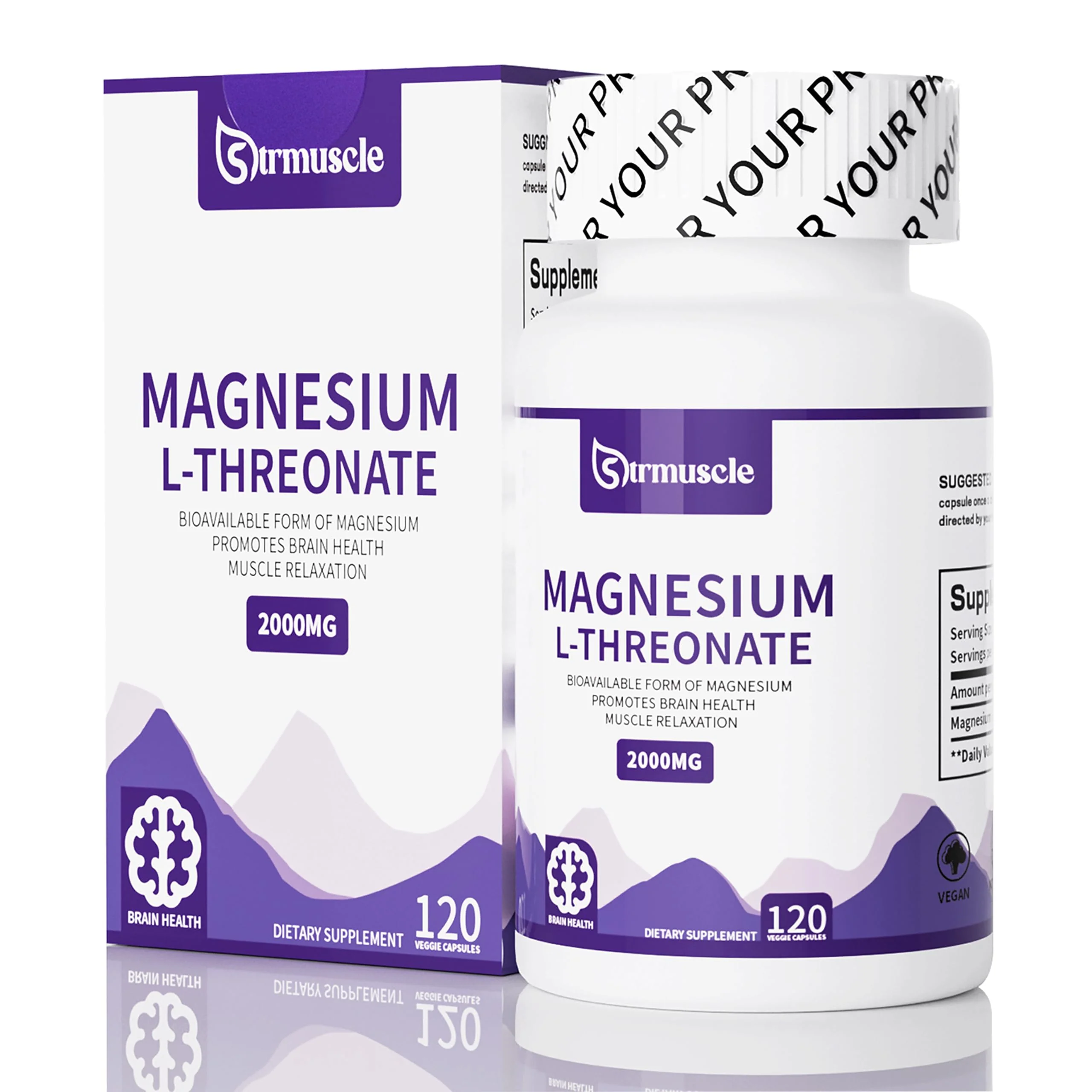 Magnesium L-Threonate Sleep Capsule 2000mg – 60-Day Neuro Health Support - Image 8