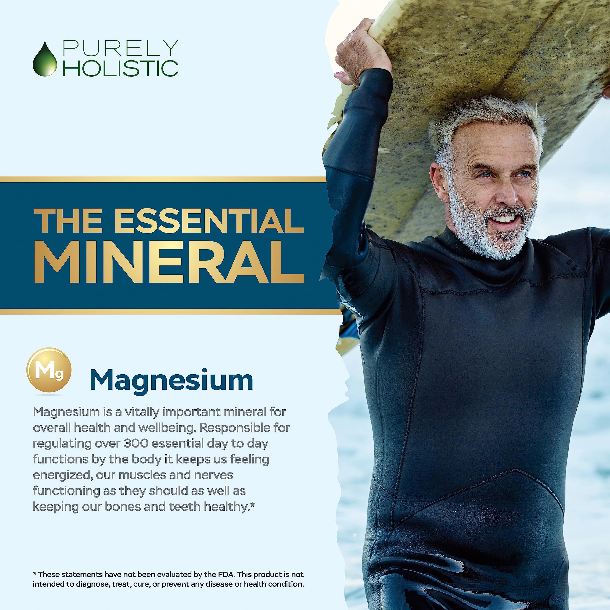 Magnesium Taurate 400mg Tablets – Chelated Mg with Taurine & B6 | 240 Vegan Tablets - Image 4