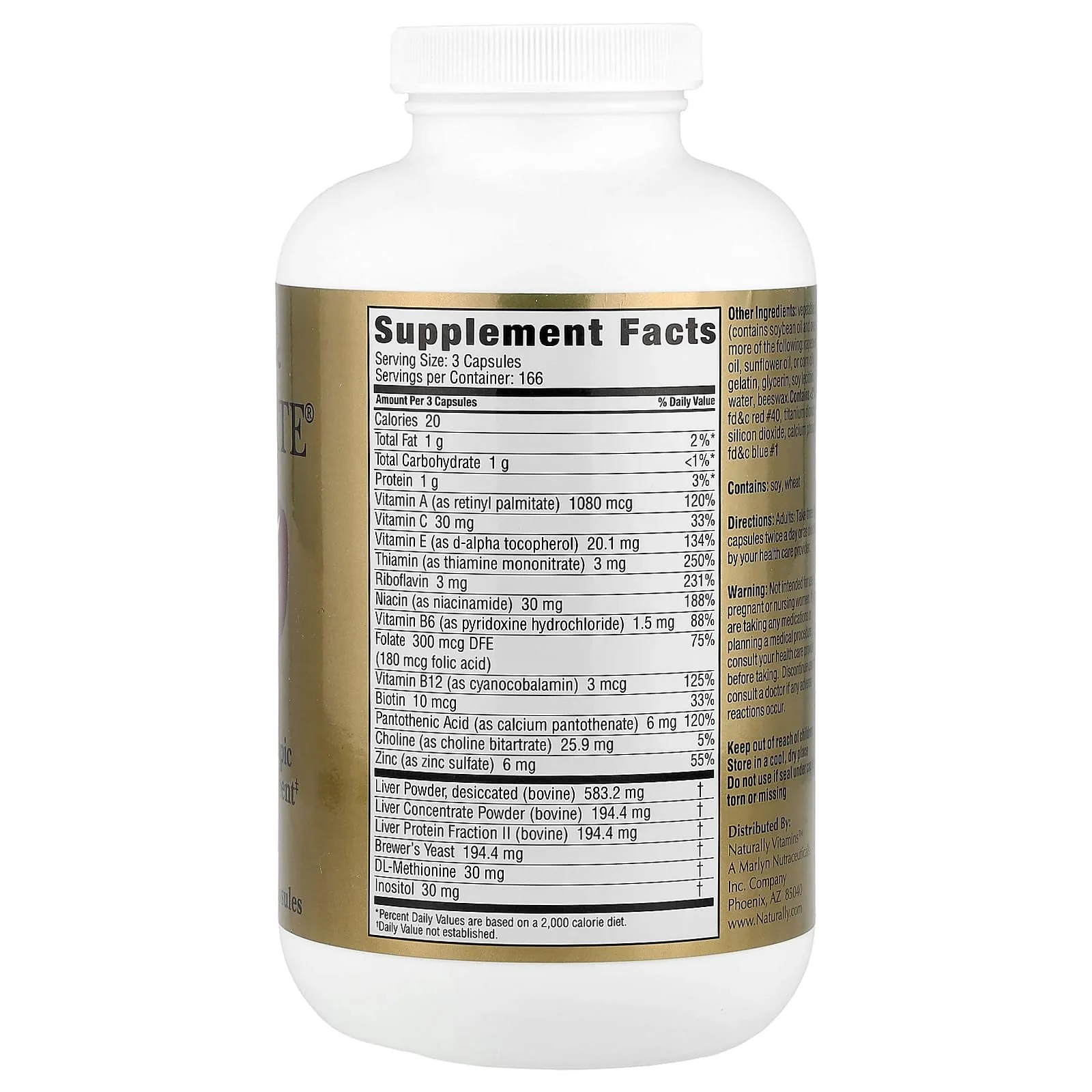 Marlyn HEP-FORTE: Liver Health Support Supplement with Beef Liver, Amino Acids, Antioxidants & Vitamins | 500 Softgels - Image 3
