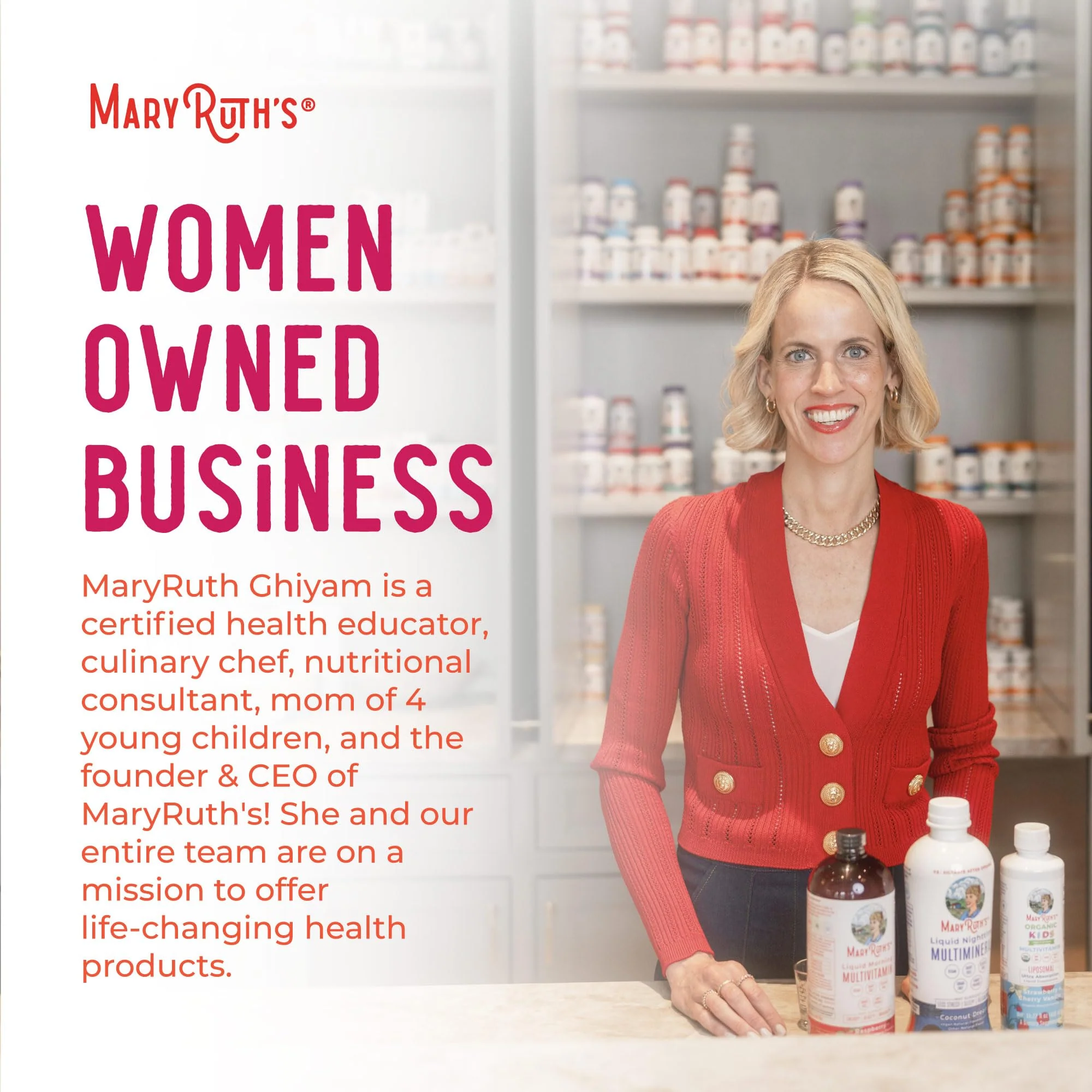 MaryRuth Organics 3-in-1 Daily Health Probiotics for Women | 50B CFU, 23 Strains, Vegan | 30 Count - Image 18
