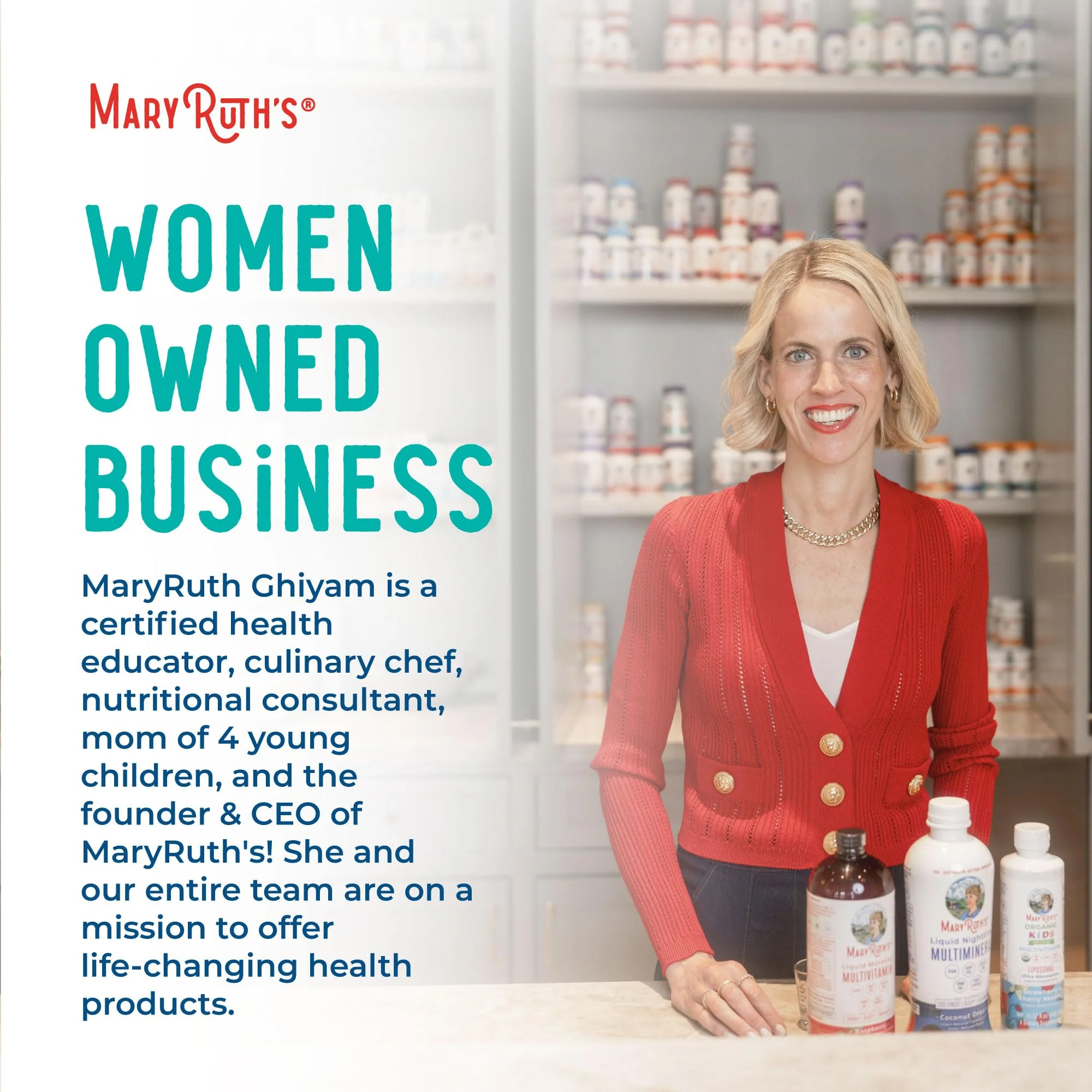 MaryRuth Organics 3-in-1 Probiotics for Digestive Health | 50B CFU, 23 Strains, Vegan - Image 8