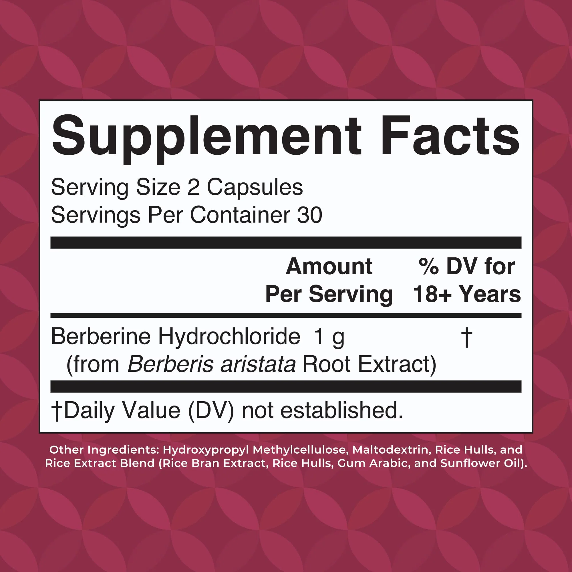 MaryRuth Organics Berberine 1000 mg – 30 Servings | Vegan Capsules - Image 11