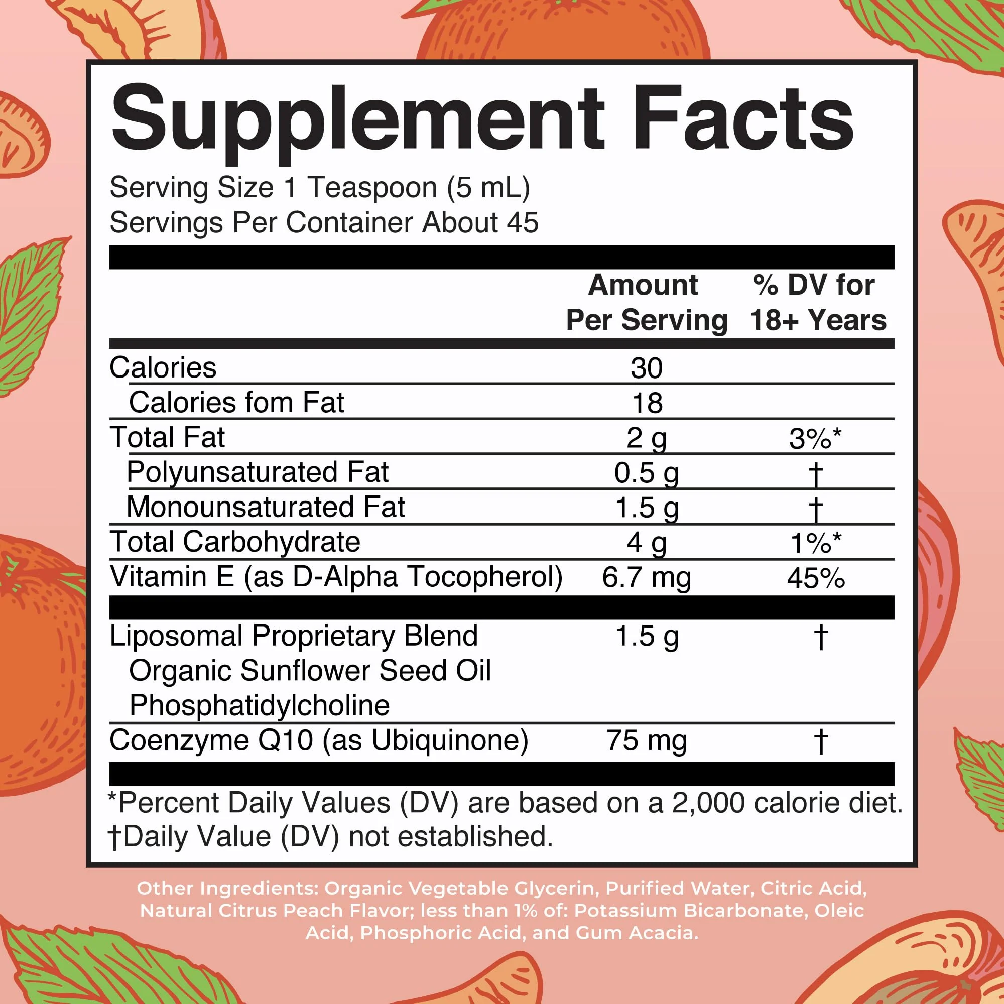 MaryRuth Organics CoQ10 Liquid Vitamin – Heart Health, Vegan, 7.6 oz, 45 Servings - Image 2