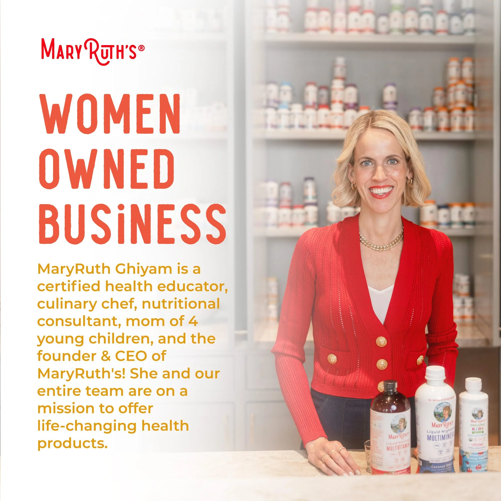 MaryRuth's Vitamin D3 + K2 Liquid Spray | Vegan, Organic, Gluten Free | 1 fl oz - Image 8