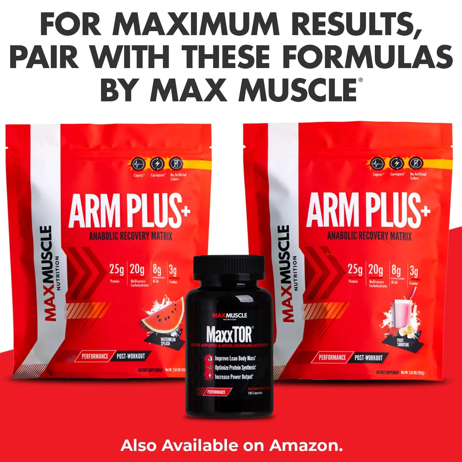 Max Muscle MaxPro Elite Whey Protein Powder – 30g Protein, 0g Sugar, 6.6g BCAAs, Strawberry Banana (4lb) - Image 10