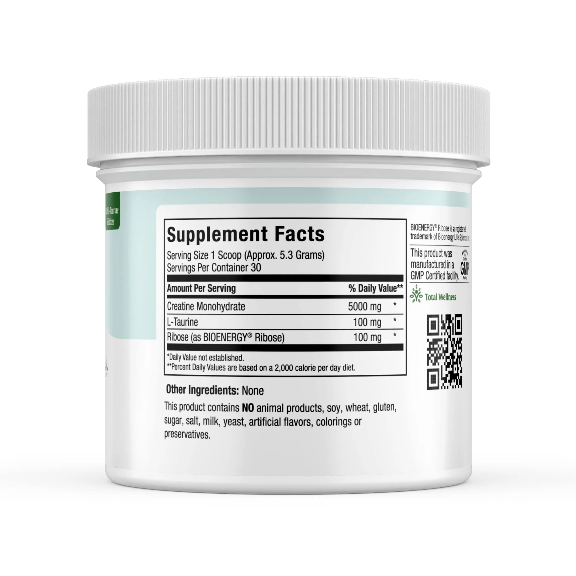 Maxi-Health Creatine Monohydrate - Muscle Mass With L-Taurine & Ribose - Image 3