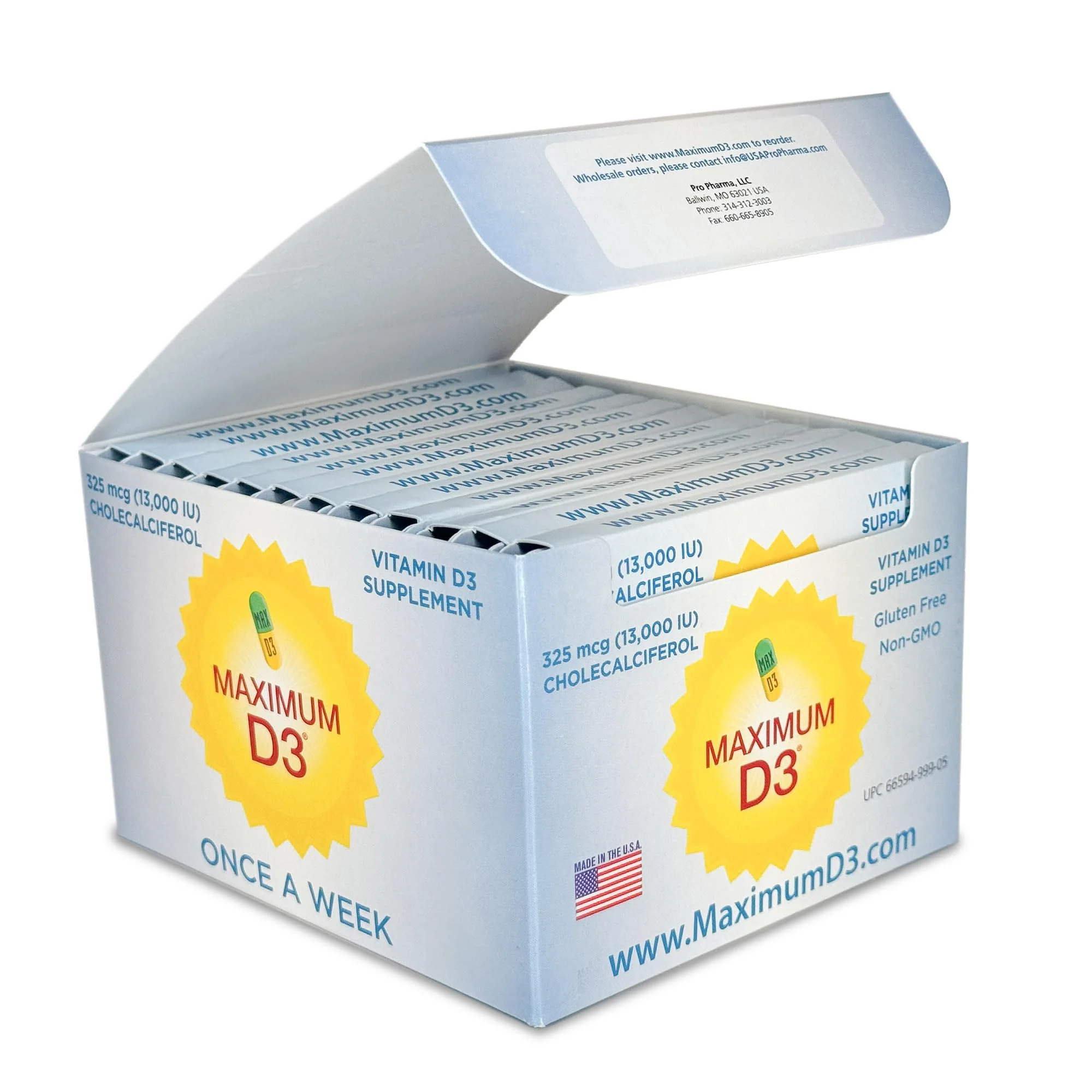 Maximum D3 13,000 IU Box – 60 Capsules (60-Week Supply) | Vitamin D3 - Image 10