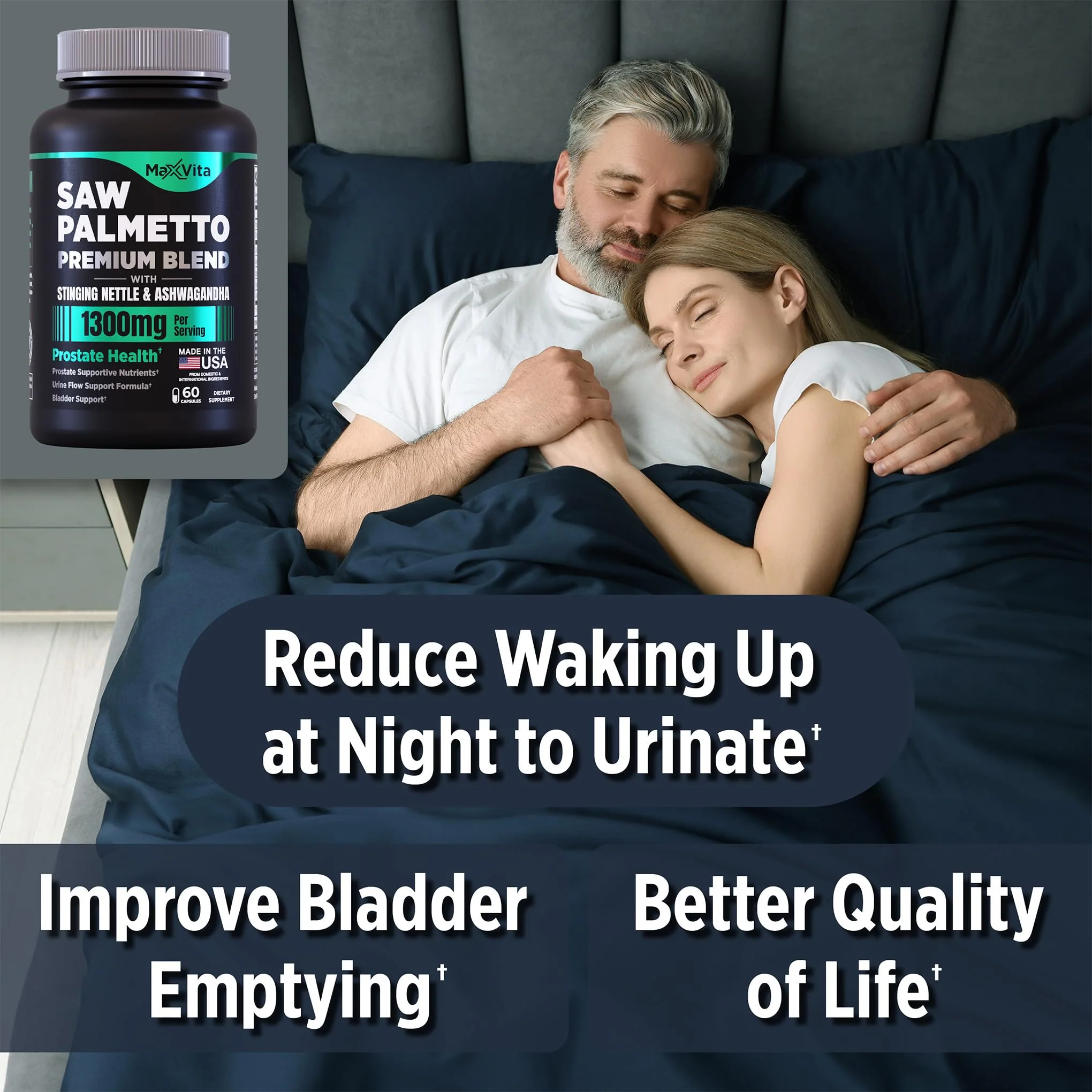 MaxVita Prostate Premium - Saw Palmetto, Nettle & Ashwagandha for Men, 60 Count - Image 10