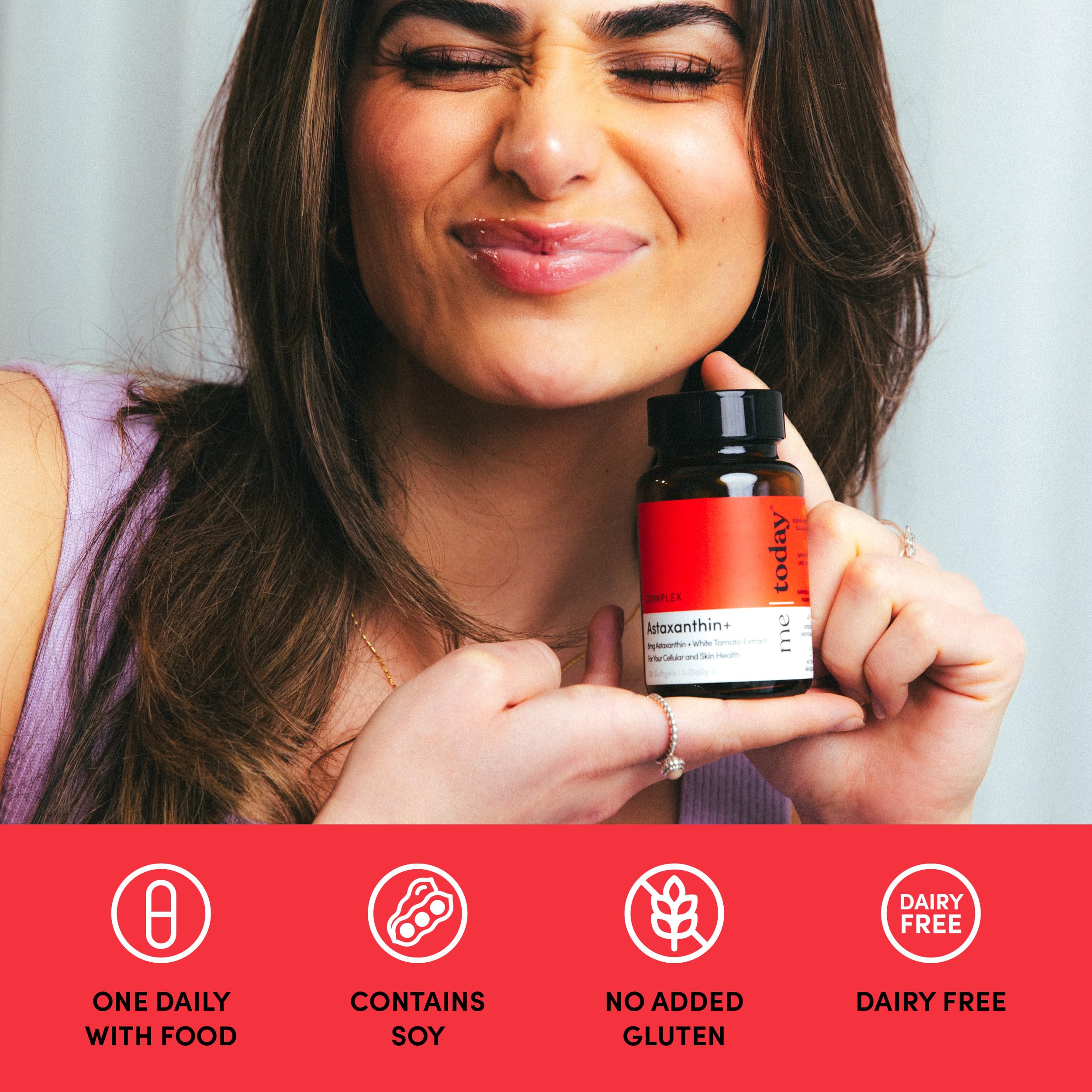 Me Today Complex Astaxanthin+ 8mg Softgels | Antioxidant Support for Skin Health & Cellular Wellness - Image 5