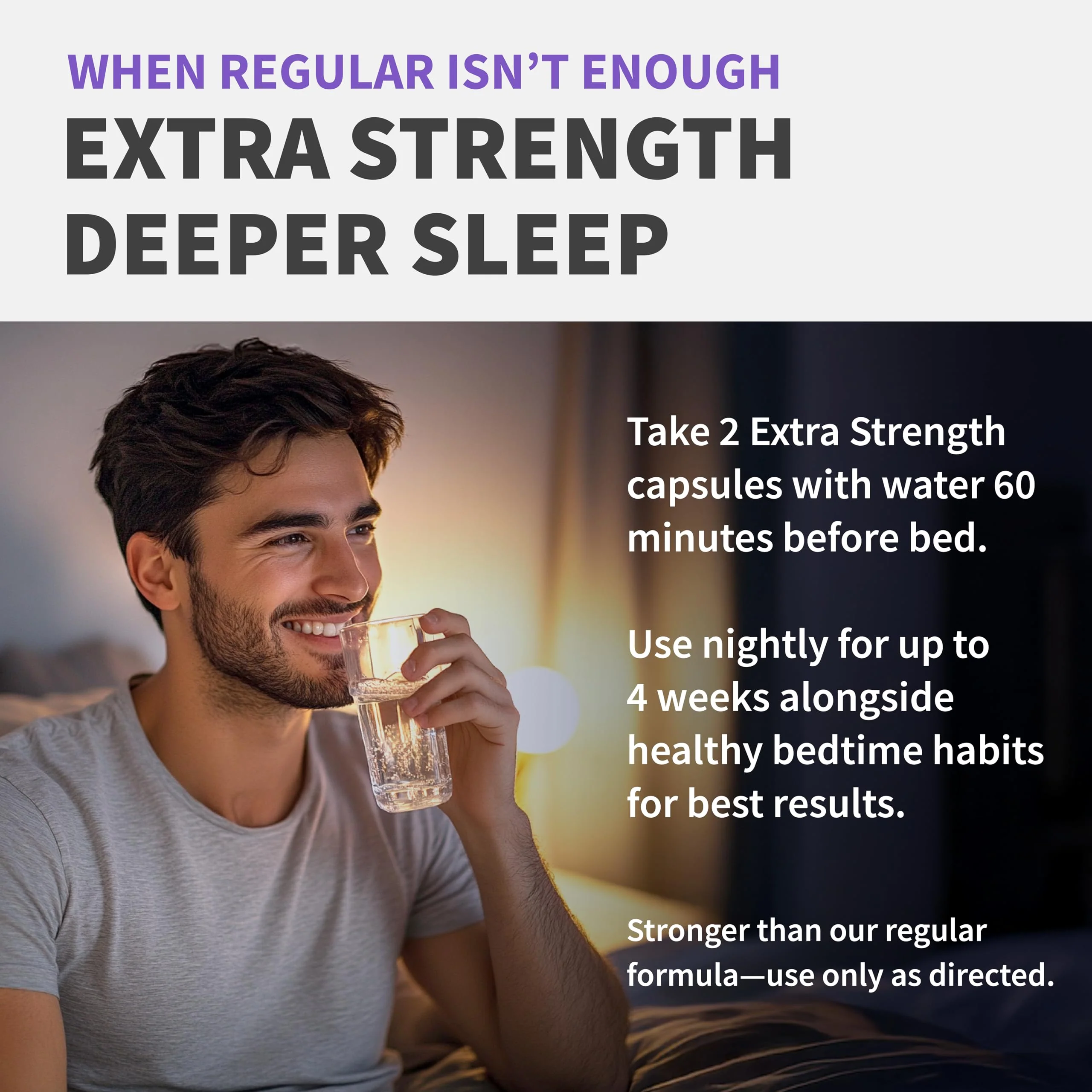 MEDCHOICE 12-in-1 Melatonin Sleep Capsules - 10mg Extra Strength with Magnesium, Ashwagandha, GABA (180 capsules, Pack of 2) - Image 6