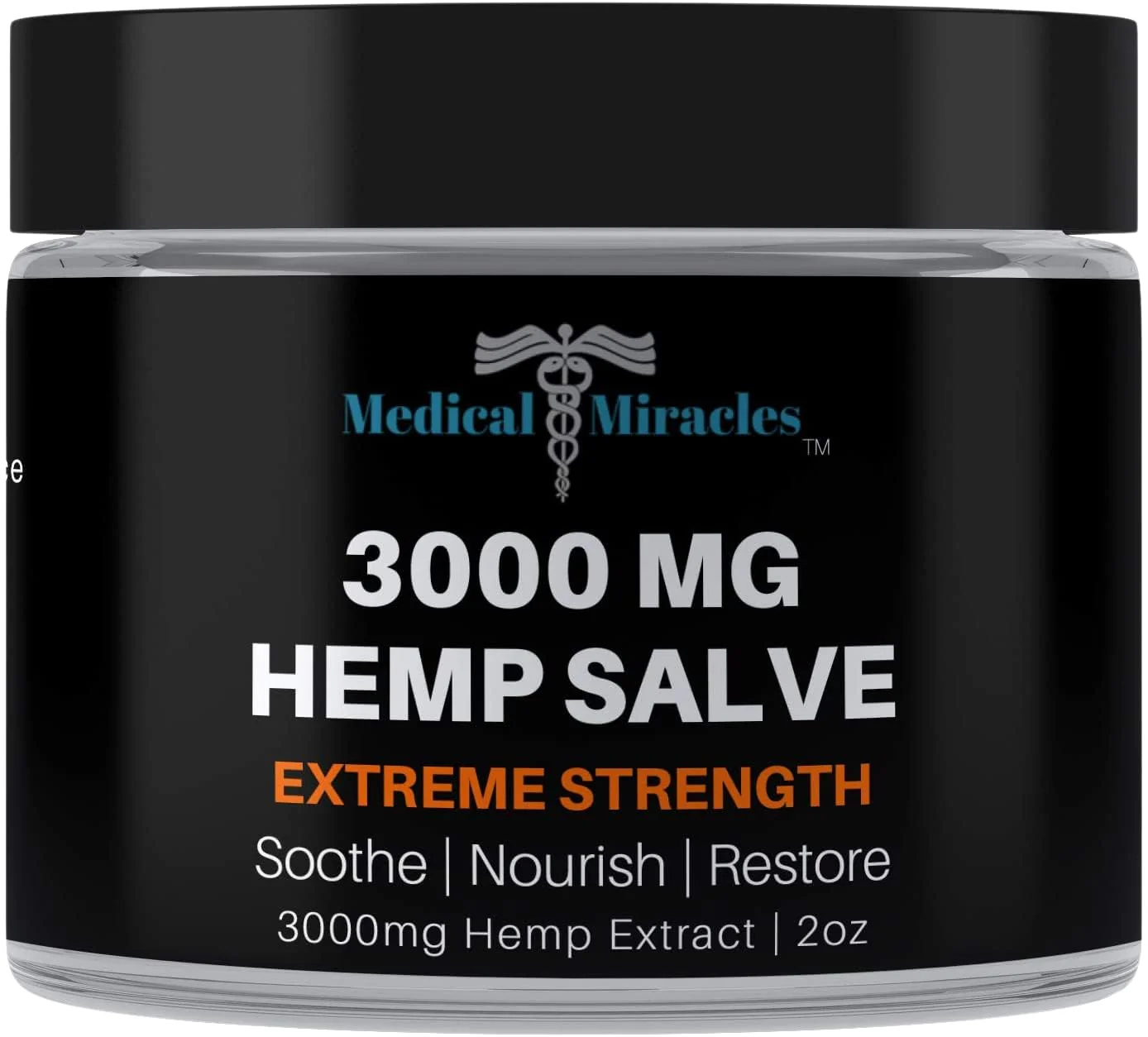 Medical Miracles Hemp 3000mg Salve – Extreme Strength for Joints | USA Made