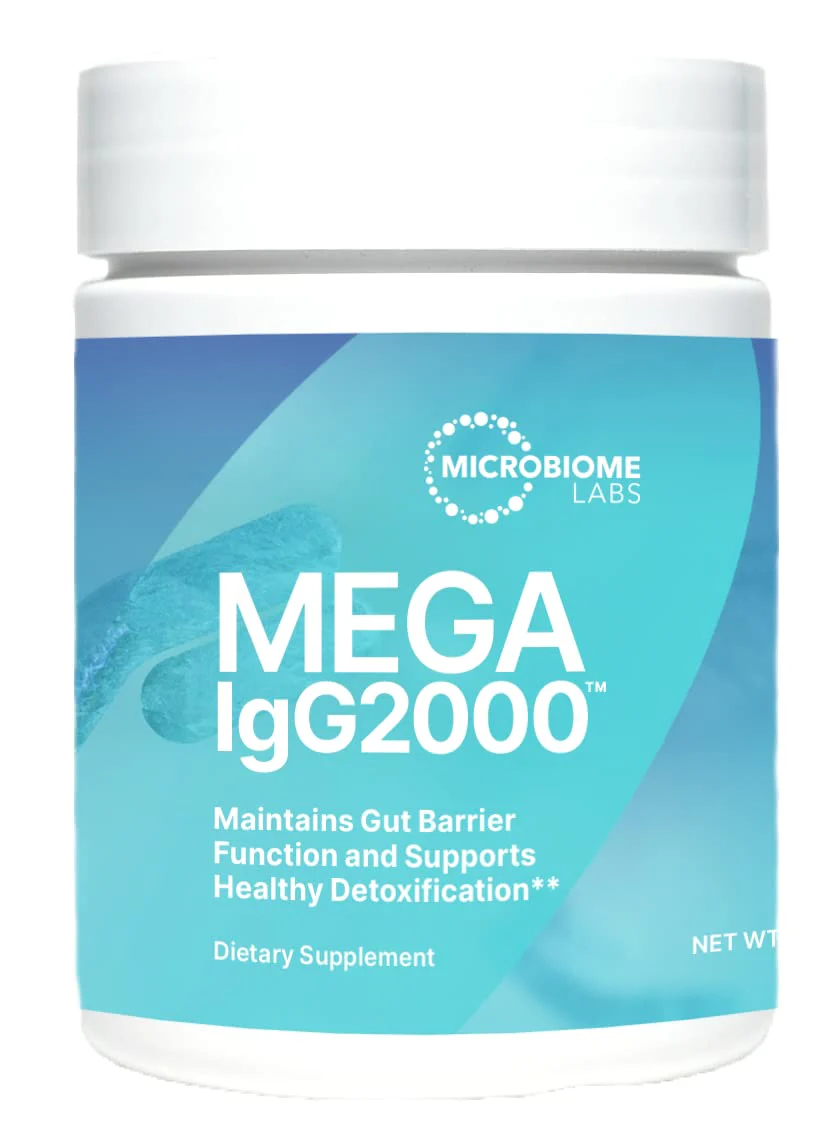 Mega IgG2000 Gut Health Powder – Dairy-Free IgG Immunoglobulin for Women, Men & Kids 2+ | Microbiome Labs (2.1 oz) - Image 8