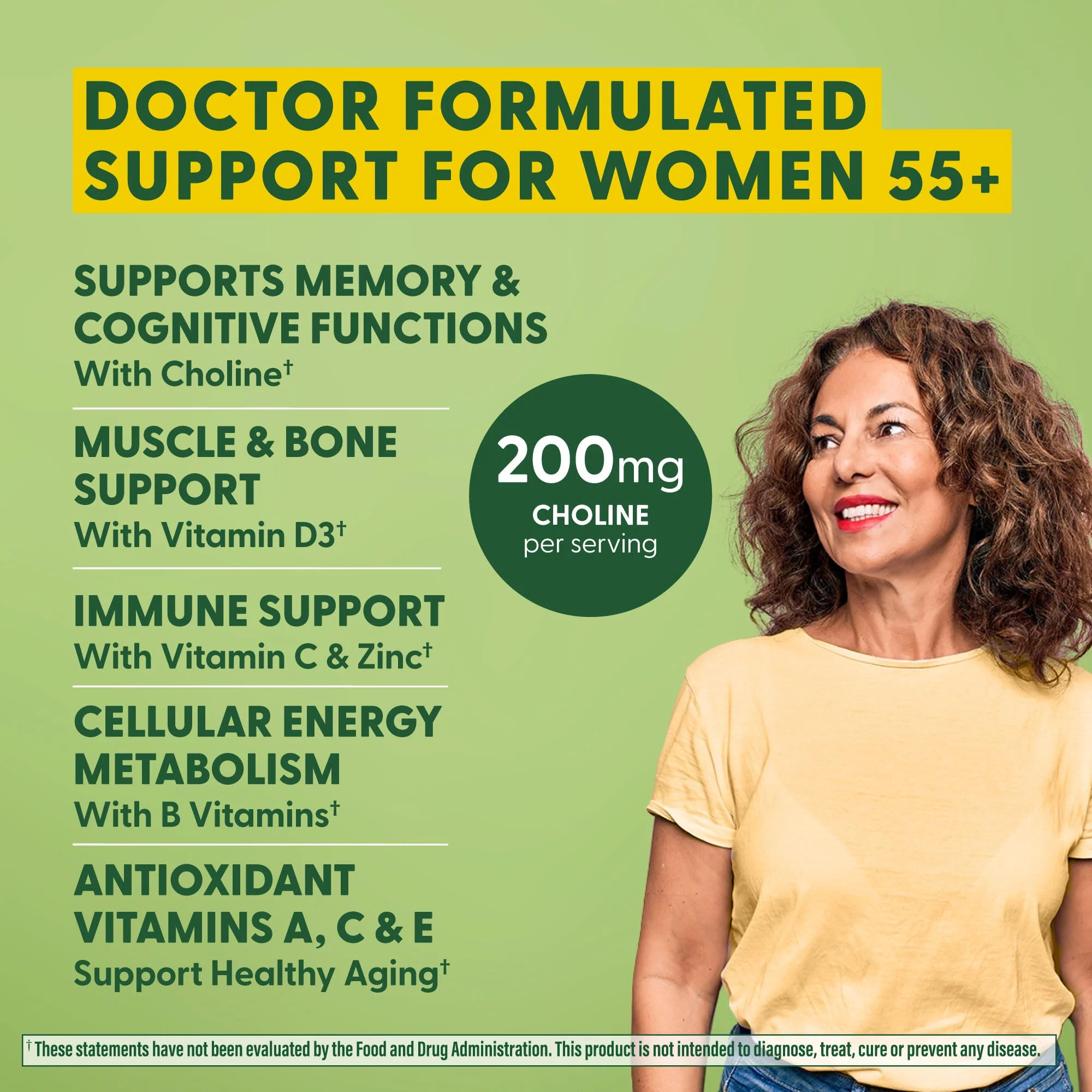 MegaFood Advanced Multivitamin for Women 55+ – Vegetarian, Methylated B12 & Folate, Vitamin D3, 120 Tablets (60 Servings) - Image 10