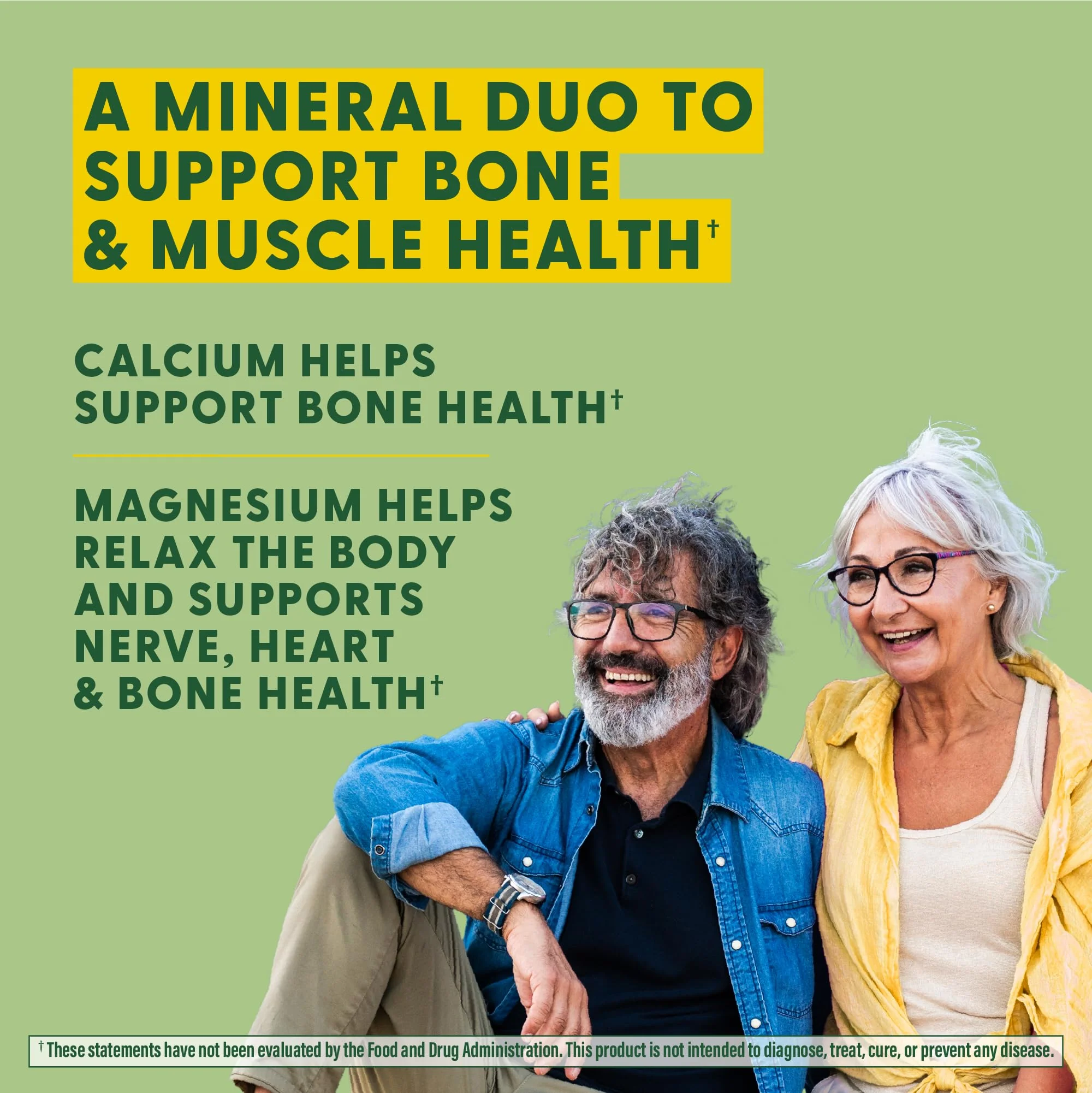 MegaFood Calcium Magnesium Supplement – Supports Bone Health & Heart Health – Non-GMO, Vegan, 60 Tablets - Image 3