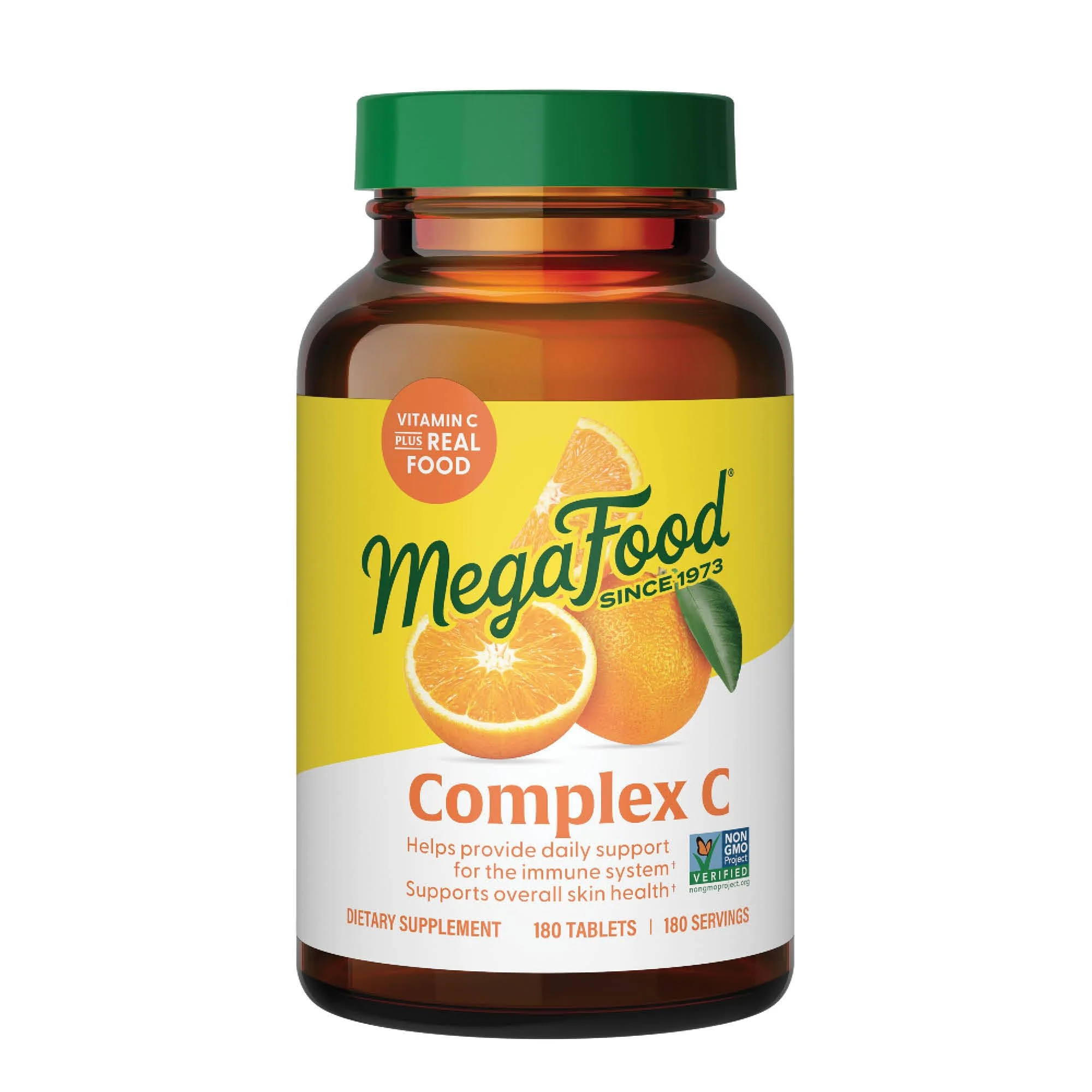 MegaFood Complex C – Vegan Vitamin C with Real Food Ingredients | Gluten-Free, 180 Tablets - Image 8