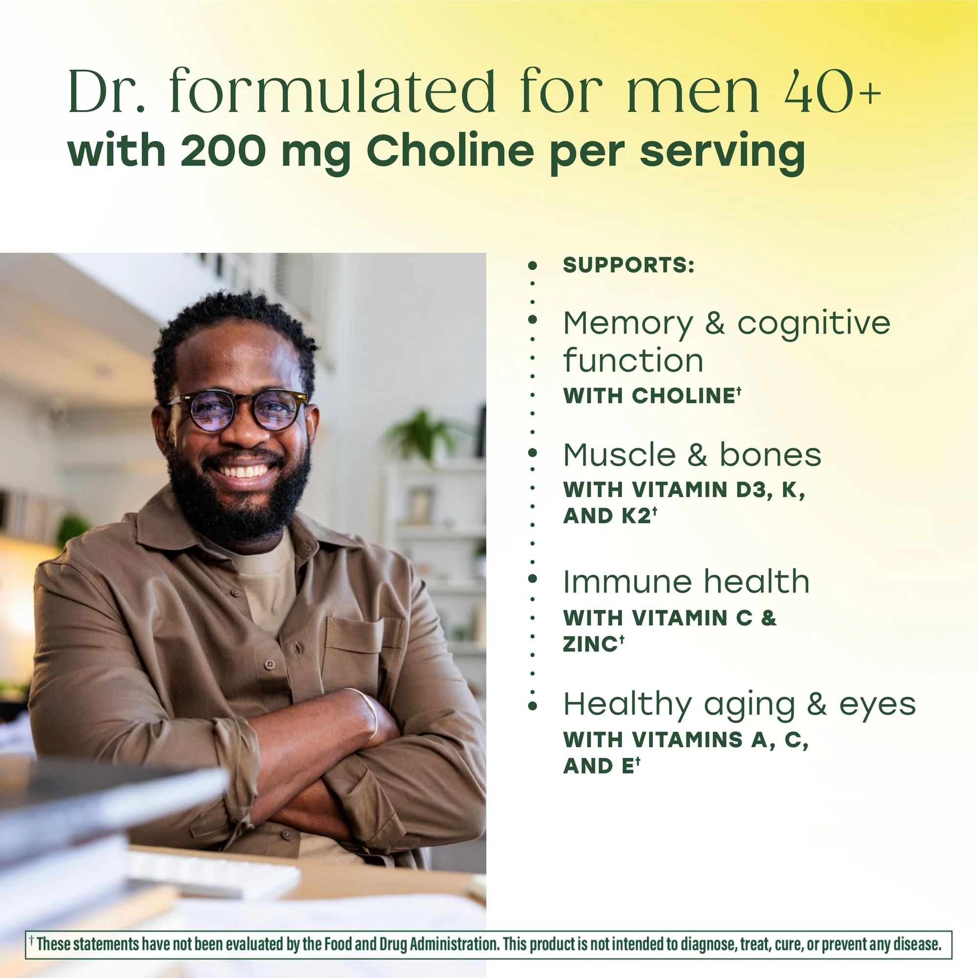 MegaFood Men's 40+ Advanced Multivitamin – Dr-Formulated, Real Food, Vegetarian (120 Tabs) - Image 10