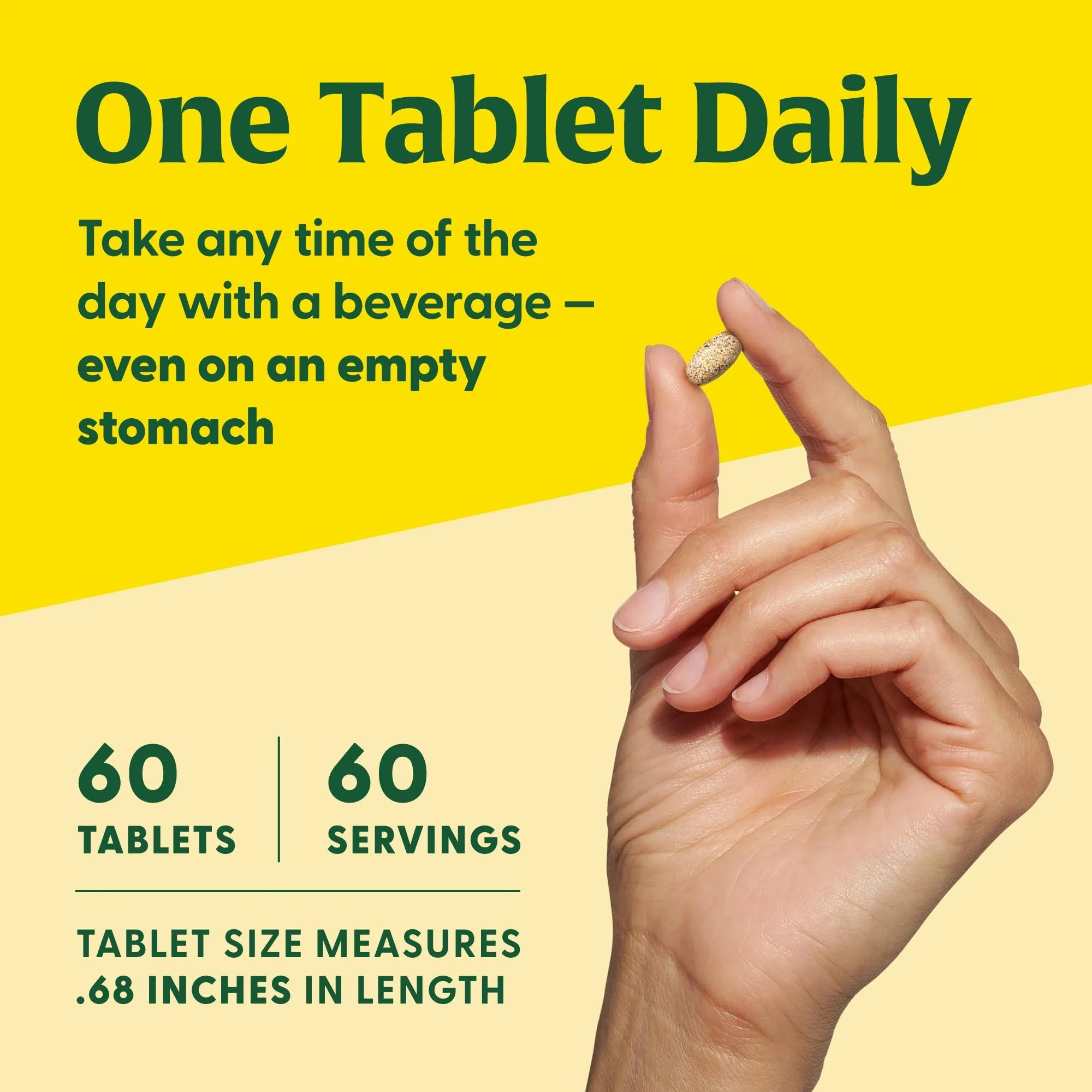 MegaFood Men's 55+ One Daily Multivitamin – Immune & Energy Support (Vegetarian) - Image 6