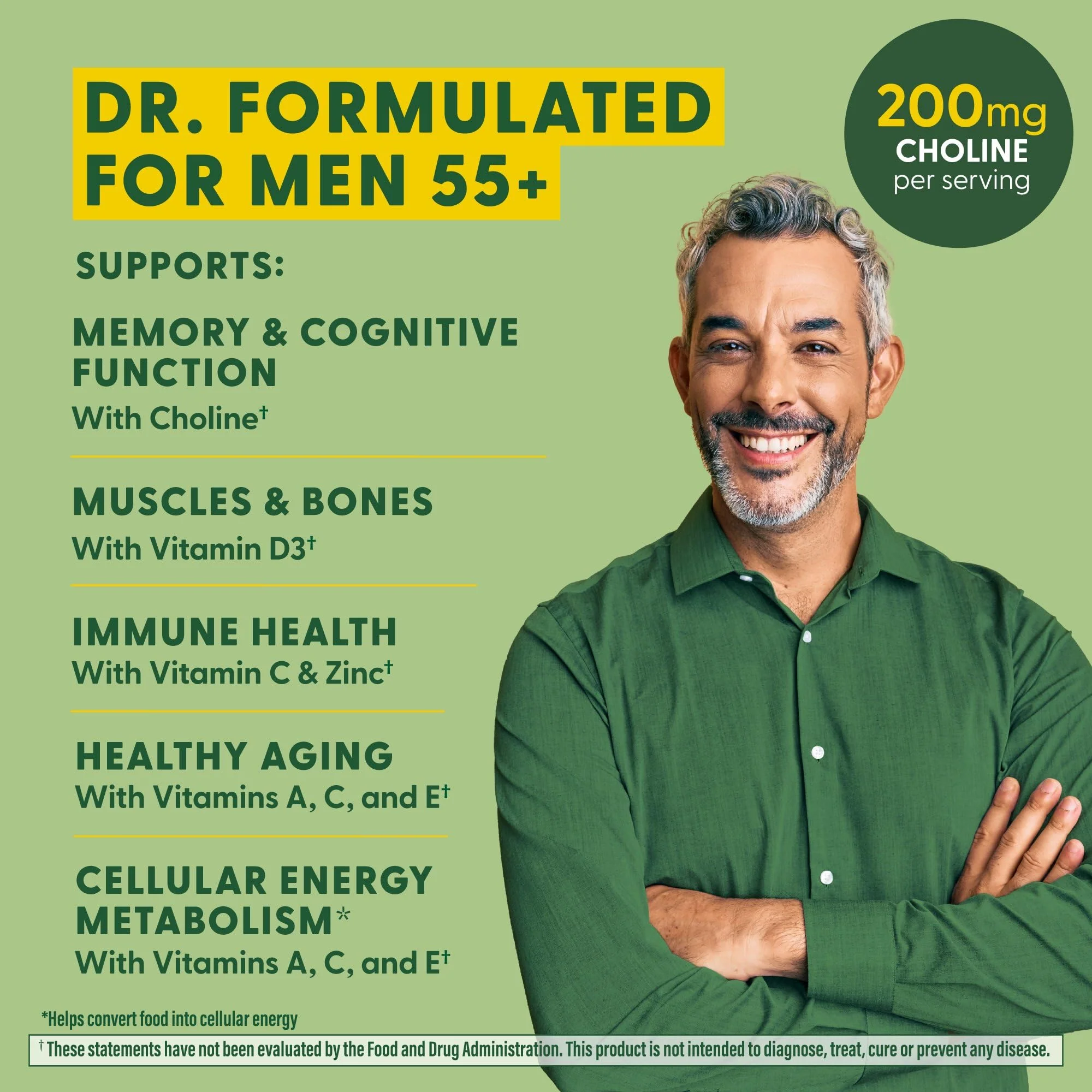 MegaFood Multi for Men 55+ – 120 Tablets | Daily Multivitamin for Men 55+ - Image 3