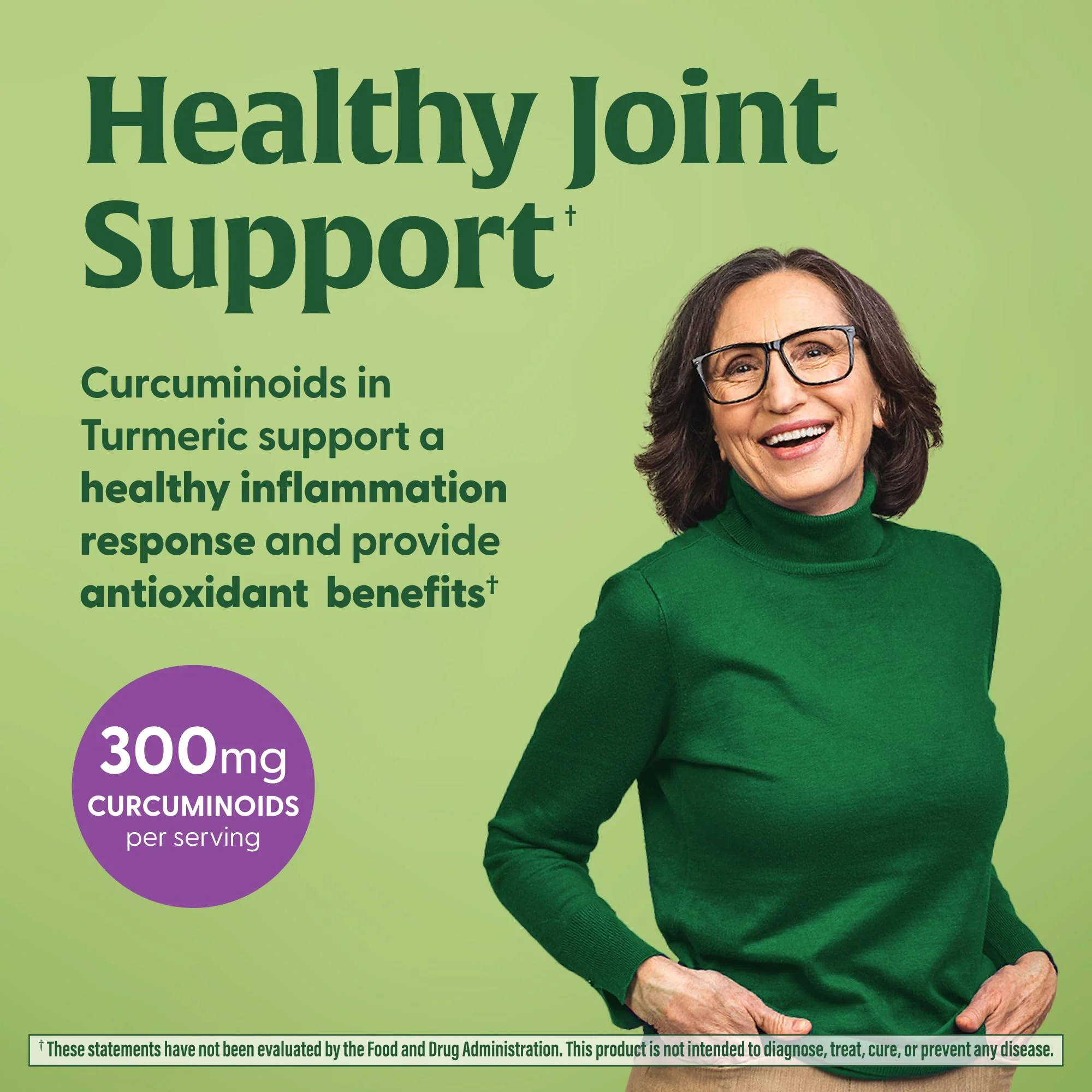 MegaFood Turmeric Curcumin - Joint Support (Vegan, Non-GMO) 60 Tablets - Image 5