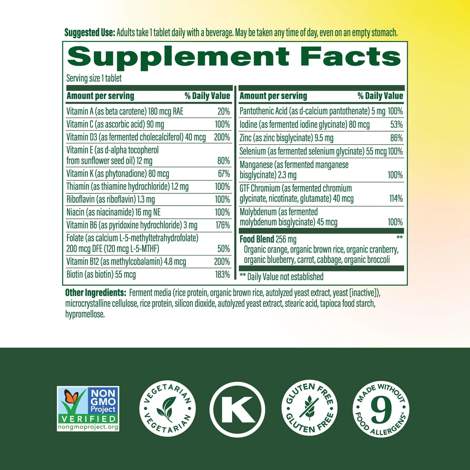 MegaFood Women 55+ One Daily Multivitamin – Vitamin D3, B12, Folate | Vegetarian - Image 10