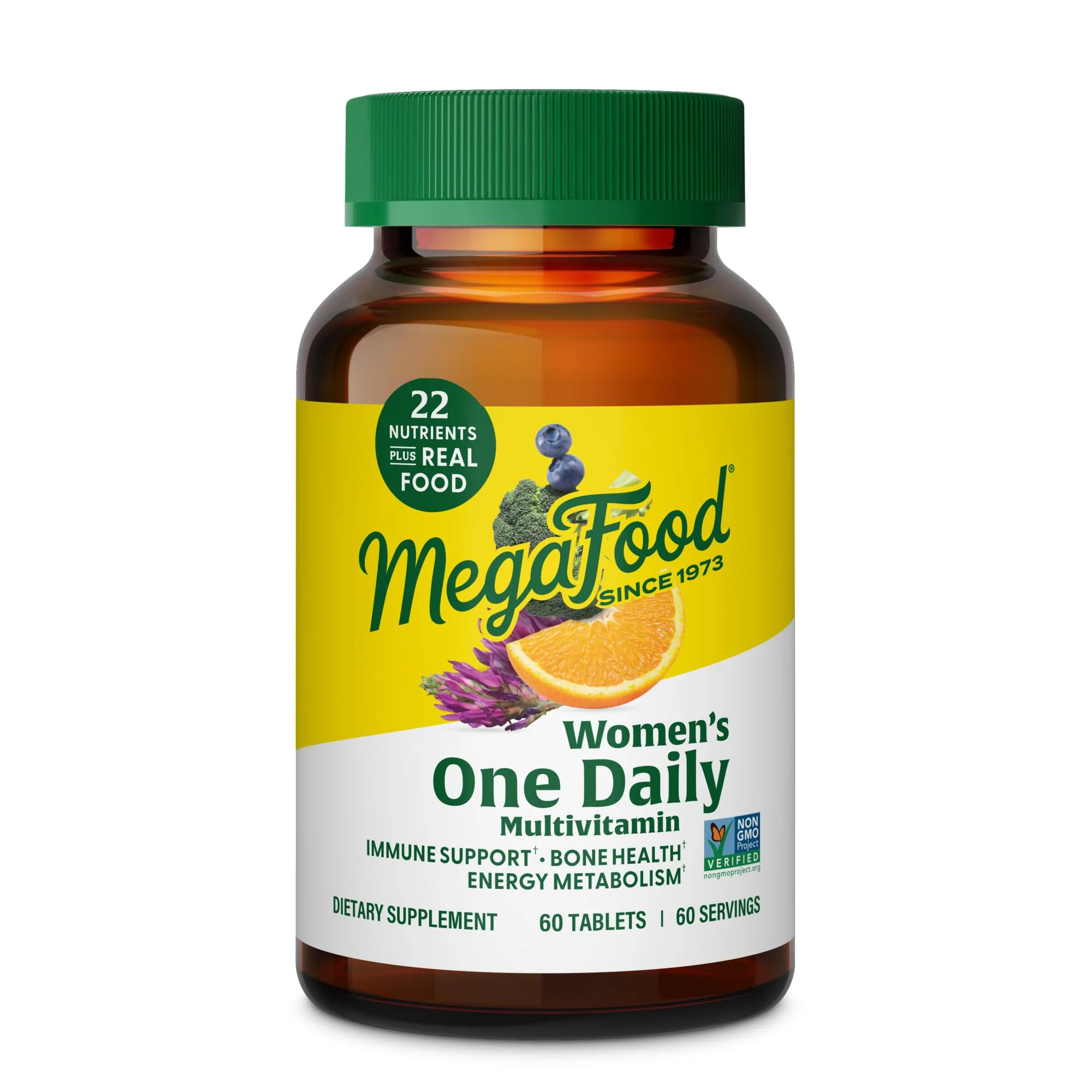 MegaFood Womens Multivitamin One Daily – Vegetarian, Gluten-Free, Iron, Vitamin C & D3, 60 Tablets - Image 9