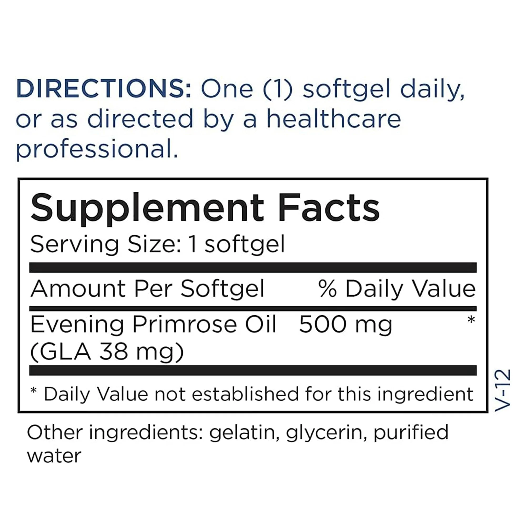 Metabolic Maintenance Evening Primrose Oil Capsules – 500 mg, 180 Softgels – Cold-Pressed - Image 10