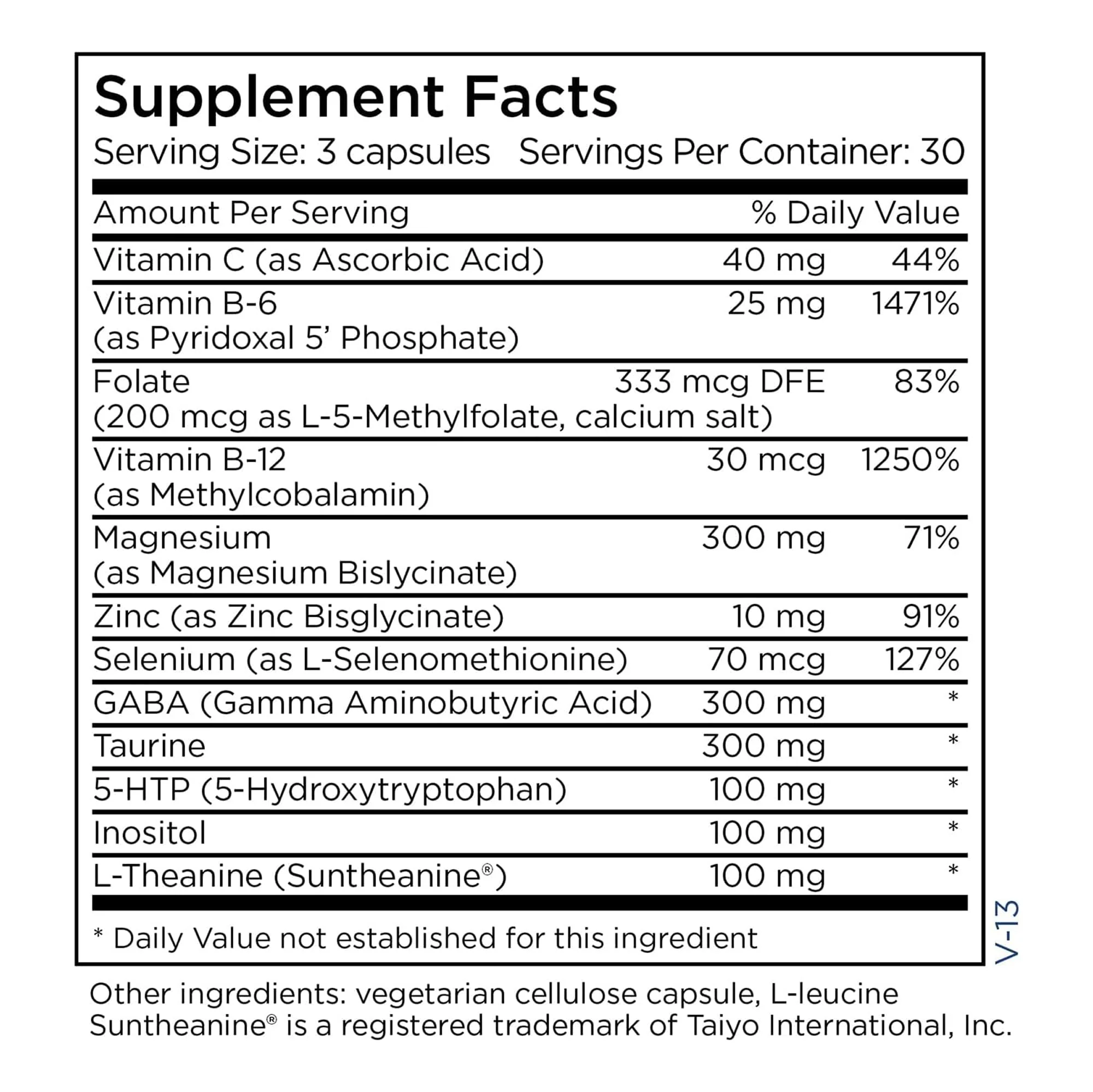 Metabolic Maintenance MetaCalm – GABA L-Theanine Calm & Sleep Support (90 Capsules) - Image 5