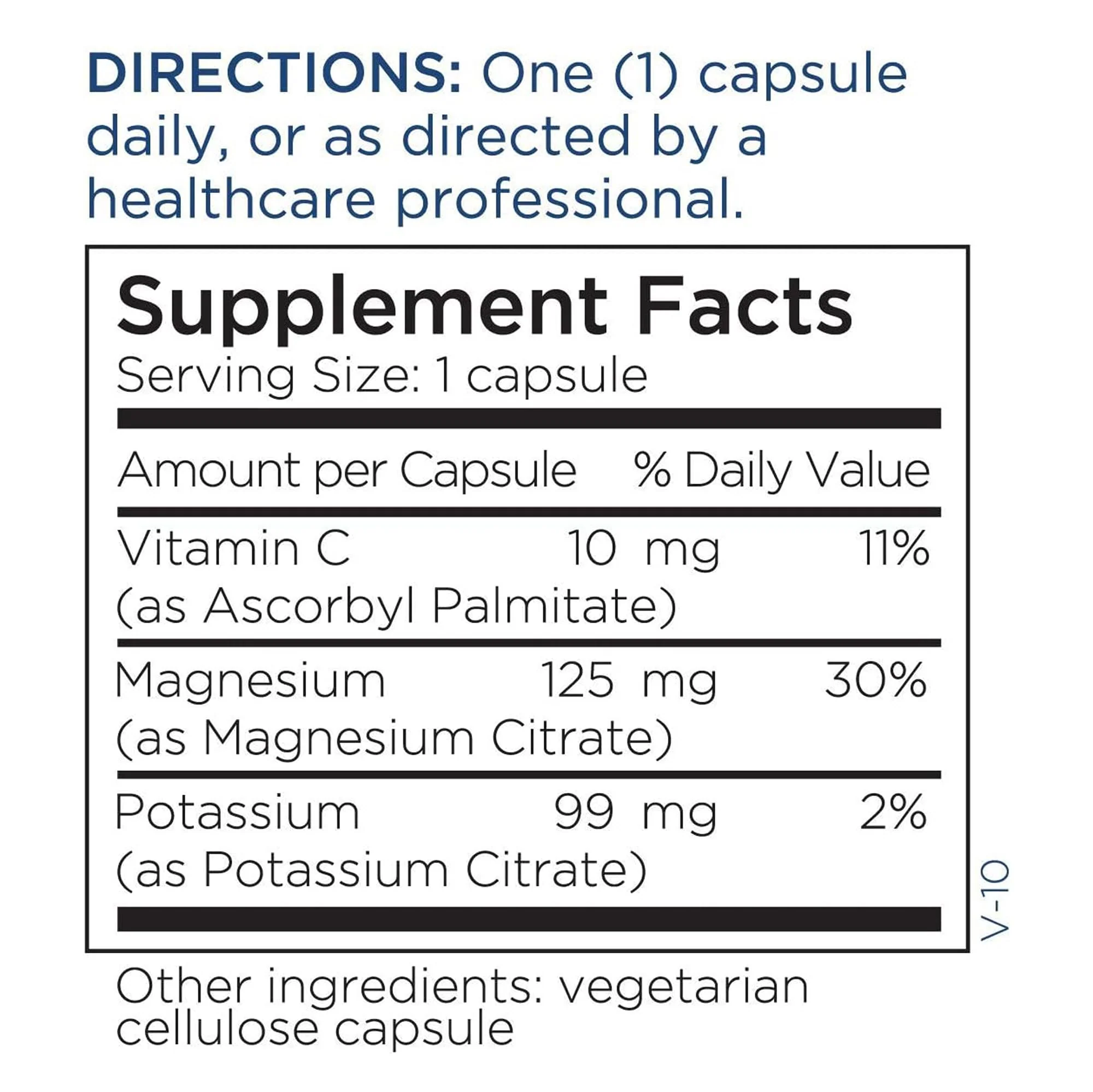 Metabolic Maintenance Potassium Magnesium Citrate – Highly Bioavailable Mineral Supplement | Supports Heart, Nerve & Muscle Health | 240 Capsules - Image 10