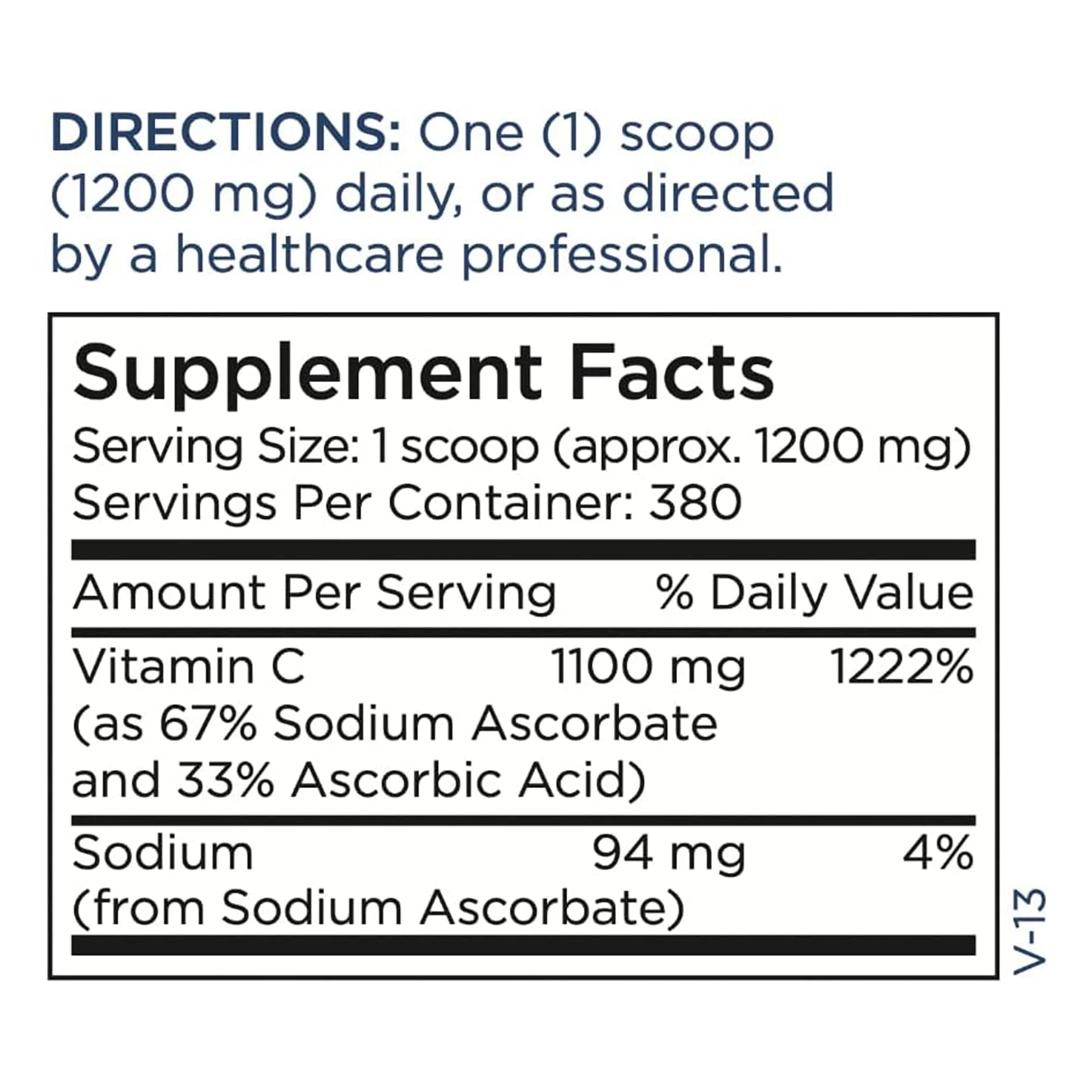 Metabolic Maintenance Pure Vitamin C Powder 1100 mg – Immune Support & Adrenal Health (Gluten Free, 1 lb) - Image 8