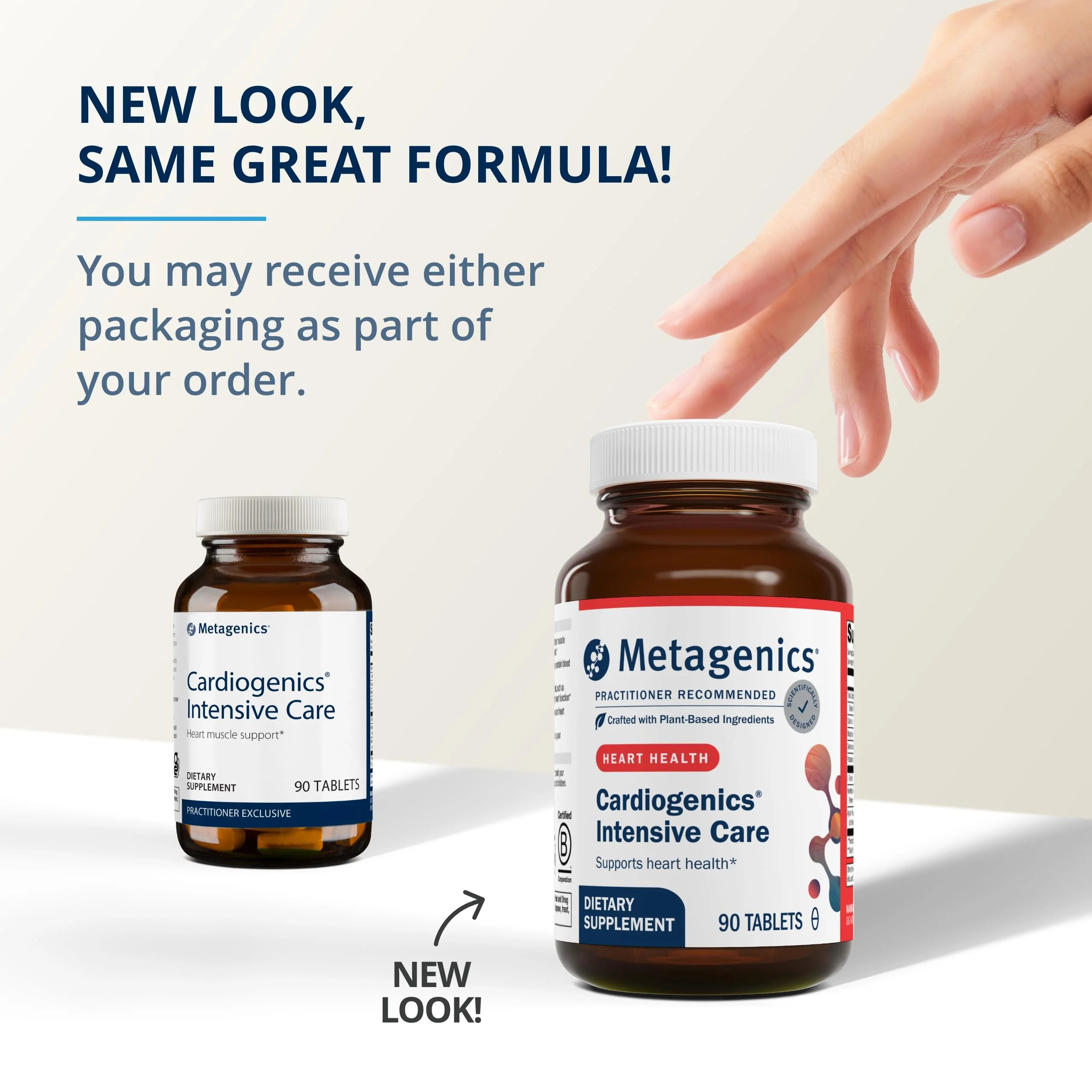 Metagenics Cardiogenics Intensive Care – Heart Health Supplement 90 Tablets - Image 4