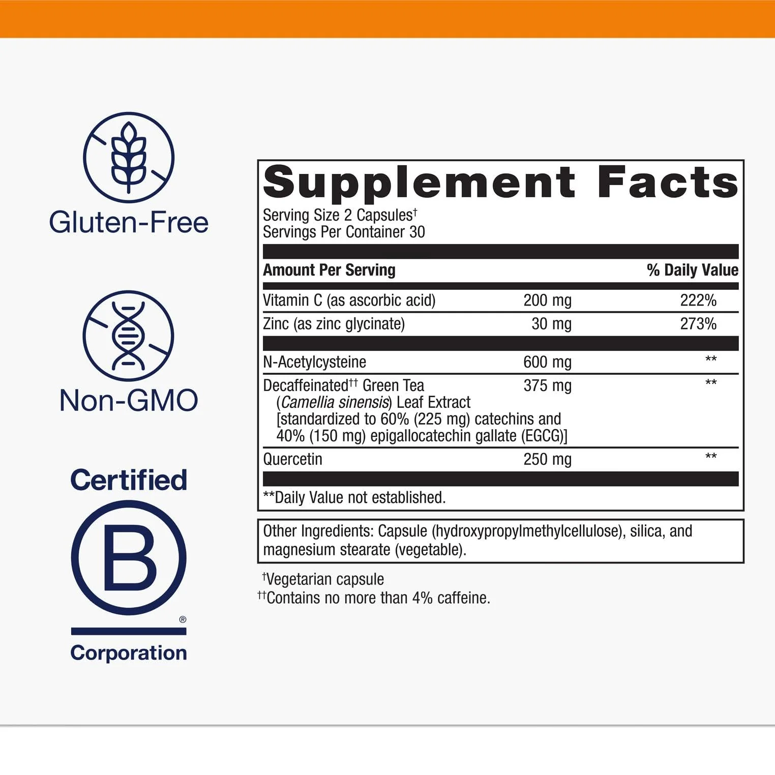 Metagenics Immune Active: Quercetin, NAC, Zinc, EGCG & Vitamin C for Immune Support - Image 9