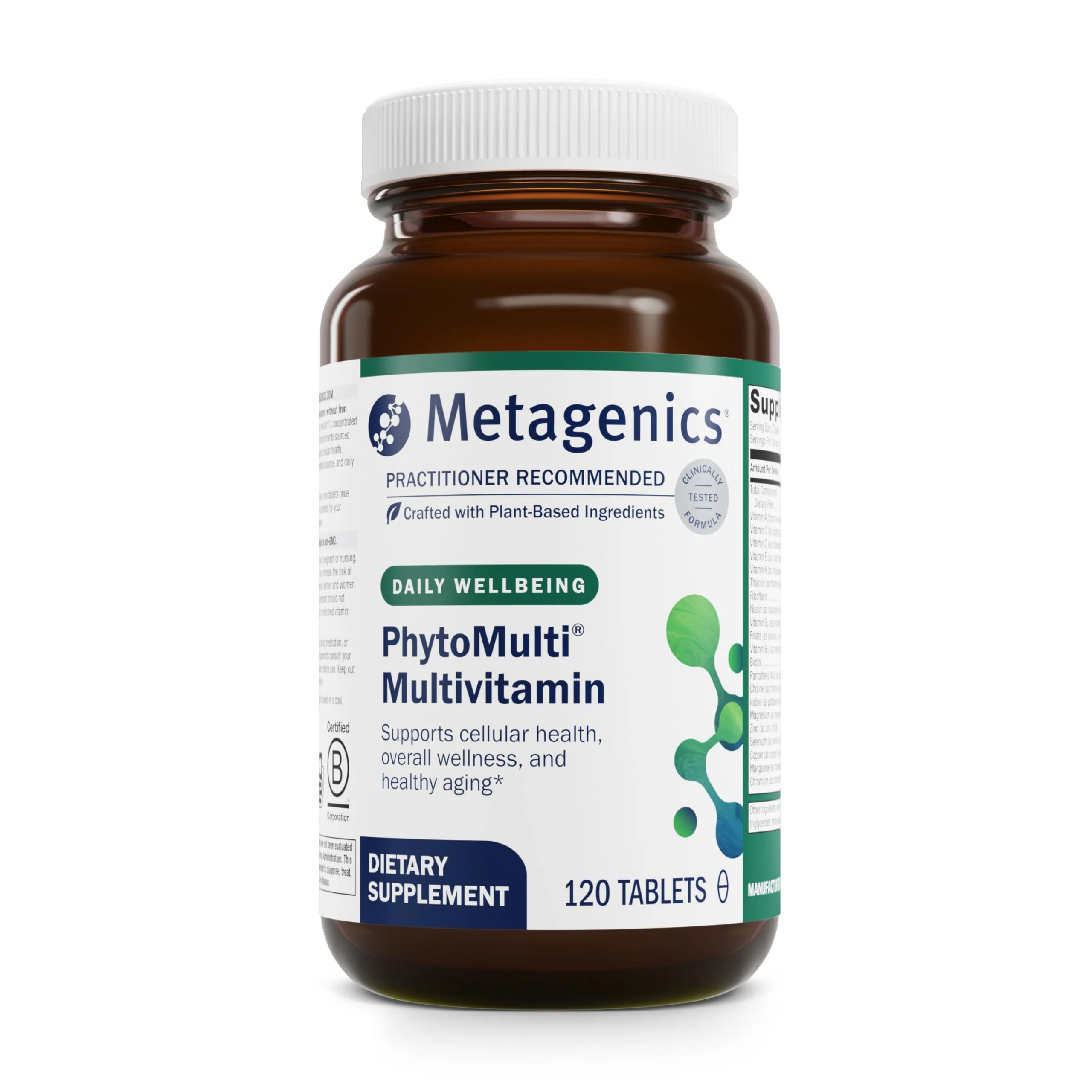 Metagenics PhytoMulti Without Iron – Daily Multivitamin for Men & Women | 20+ Vitamins, Non-GMO & Gluten-Free | 120 Tablets - Image 10