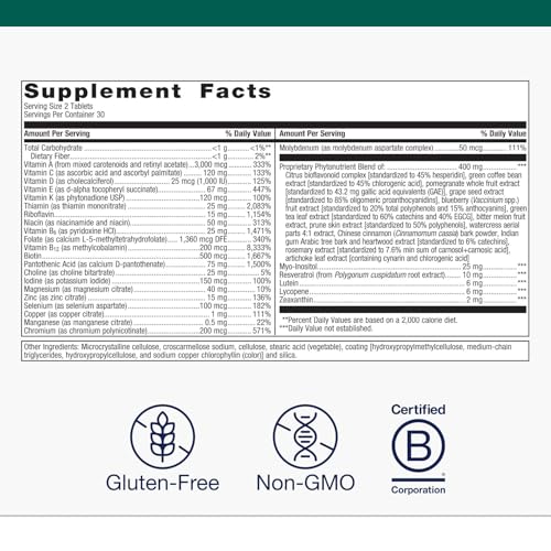 Metagenics PhytoMulti Without Iron – Daily Multivitamin for Men & Women | 20+ Vitamins, Non-GMO & Gluten-Free | 120 Tablets - Image 5