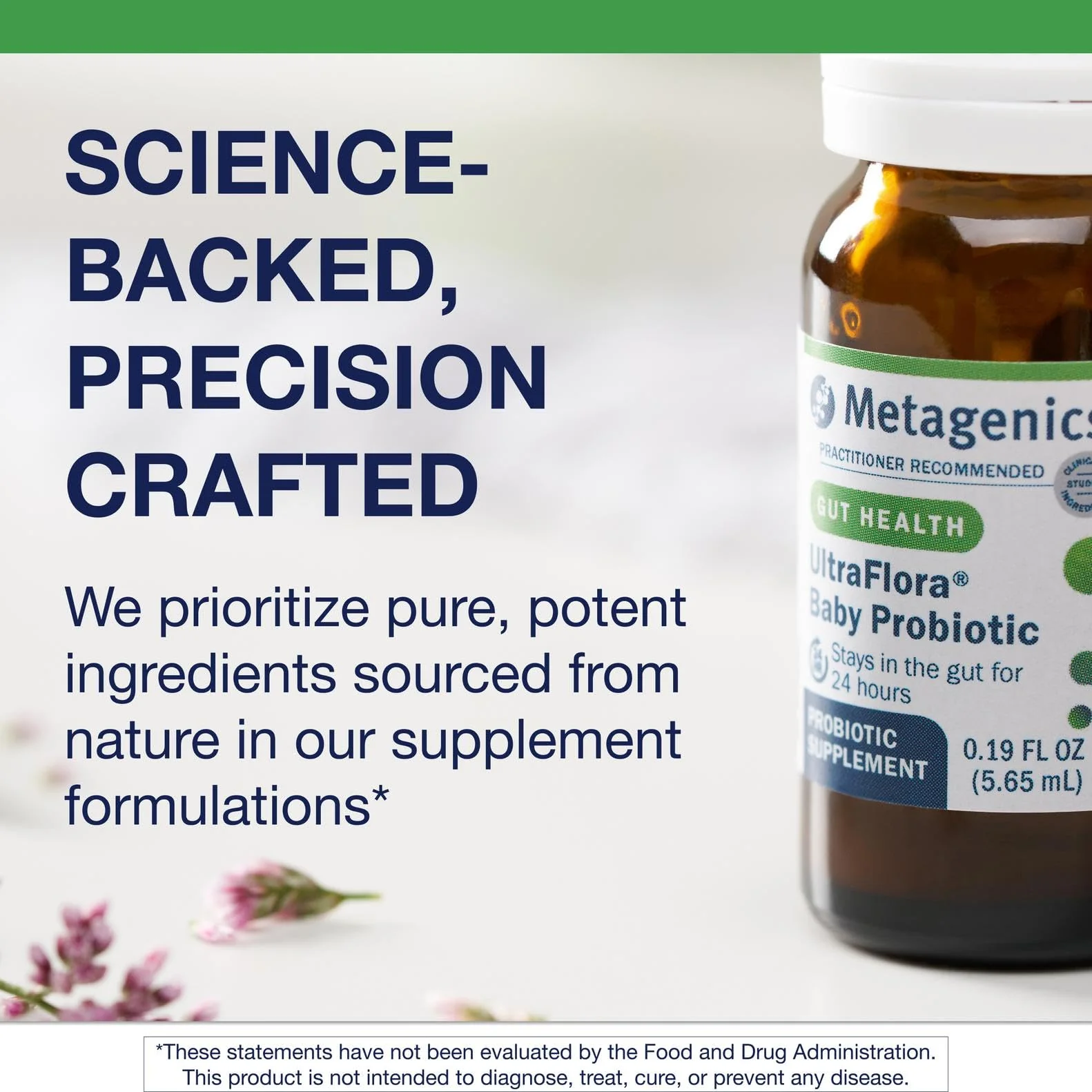 Metagenics UltraFlora Baby Probiotic Drop – For Babies & Young Children (0.19 fl oz) - Image 11