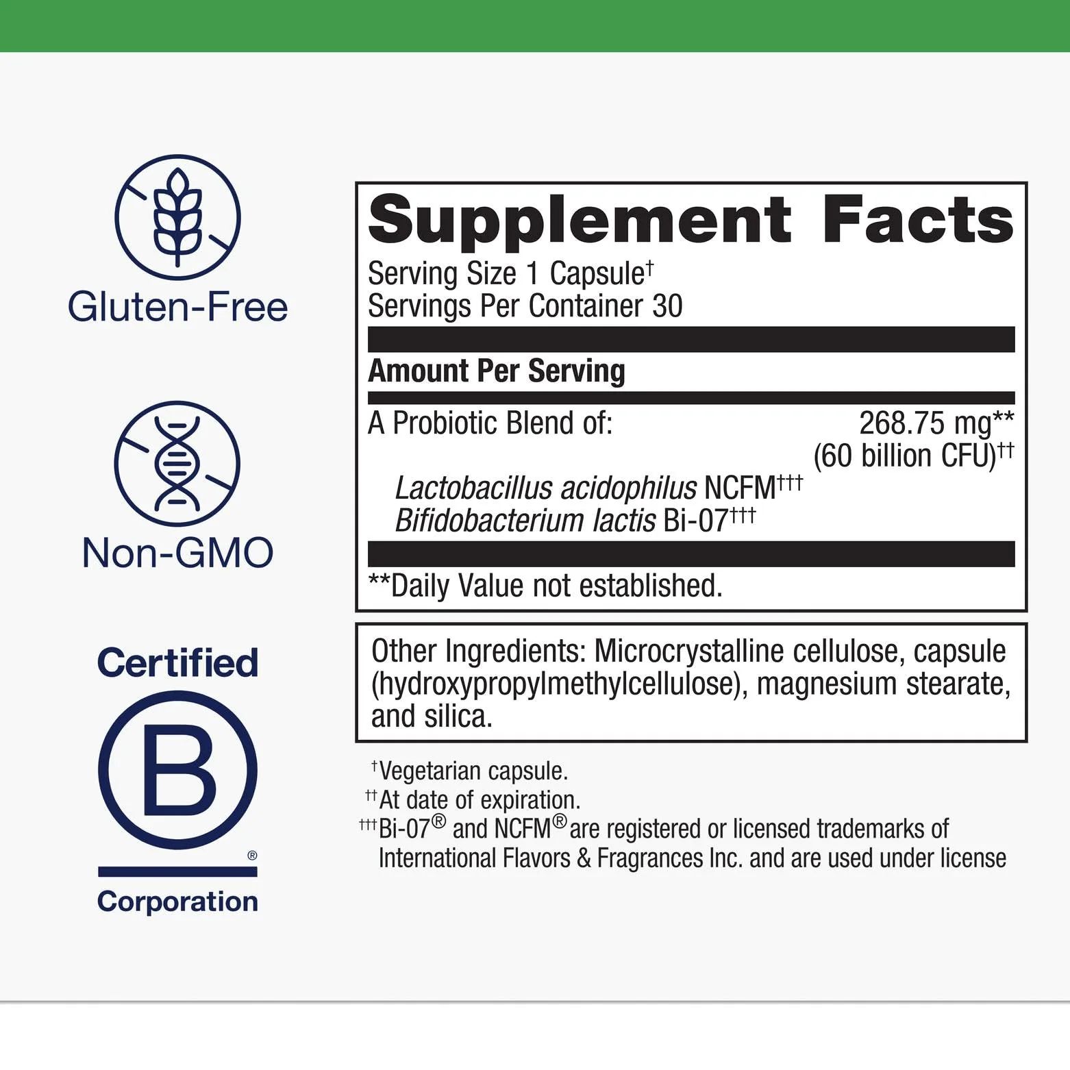 Metagenics UltraFlora IB Probiotic - 60 Bil CFU, 30 Capsules | Digestive Health & Bloat Relief - Image 3