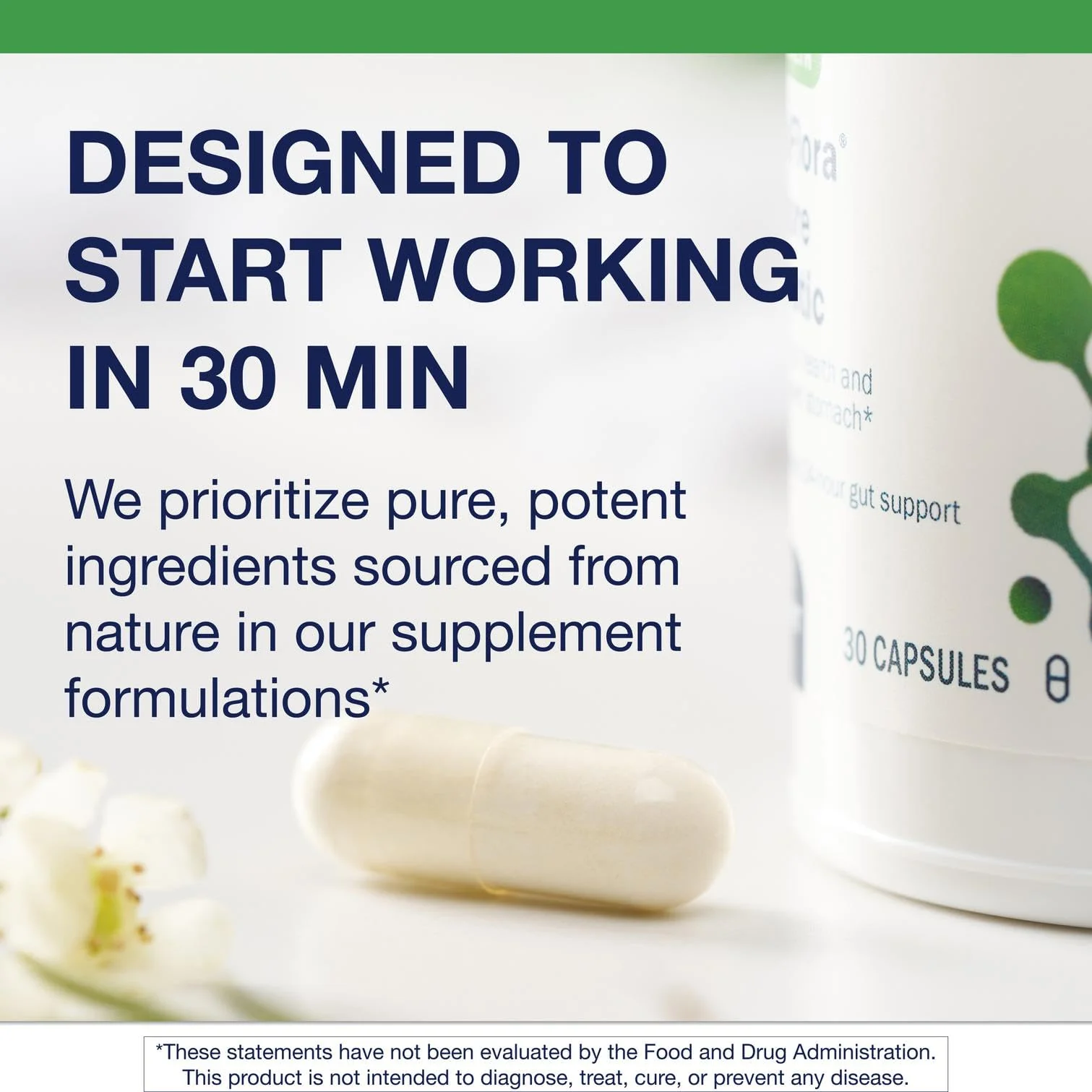 Metagenics UltraFlora Restore Probiotic - 20 Billion CFU | Occasional Stool Relief & Gut Health - 30 Capsules - Image 4