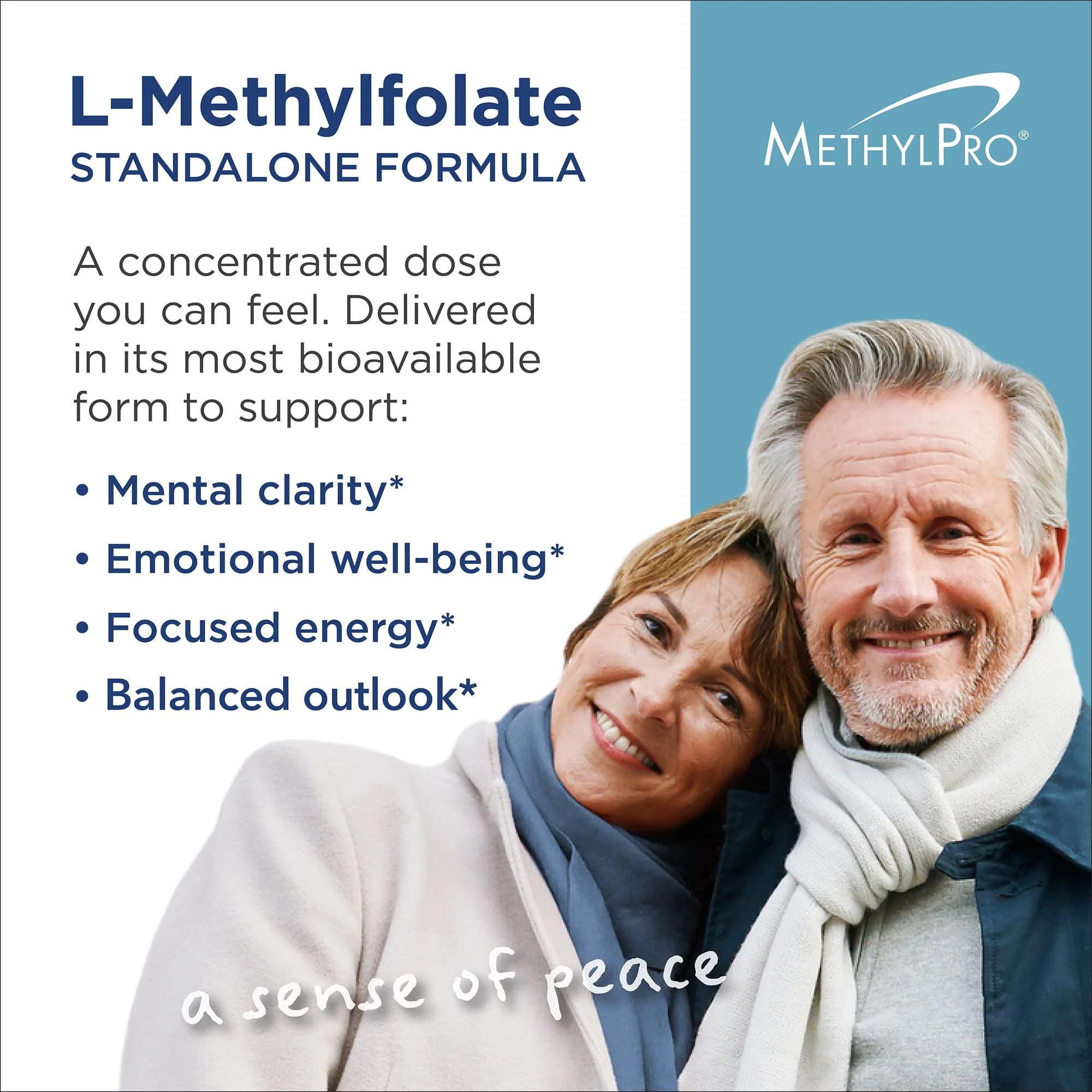 MethylPro L-Methylfolate 15 mg - 5-MTHF | Brain Health, Focus, Calm - 30 Capsules (Pack of 1) - Image 3