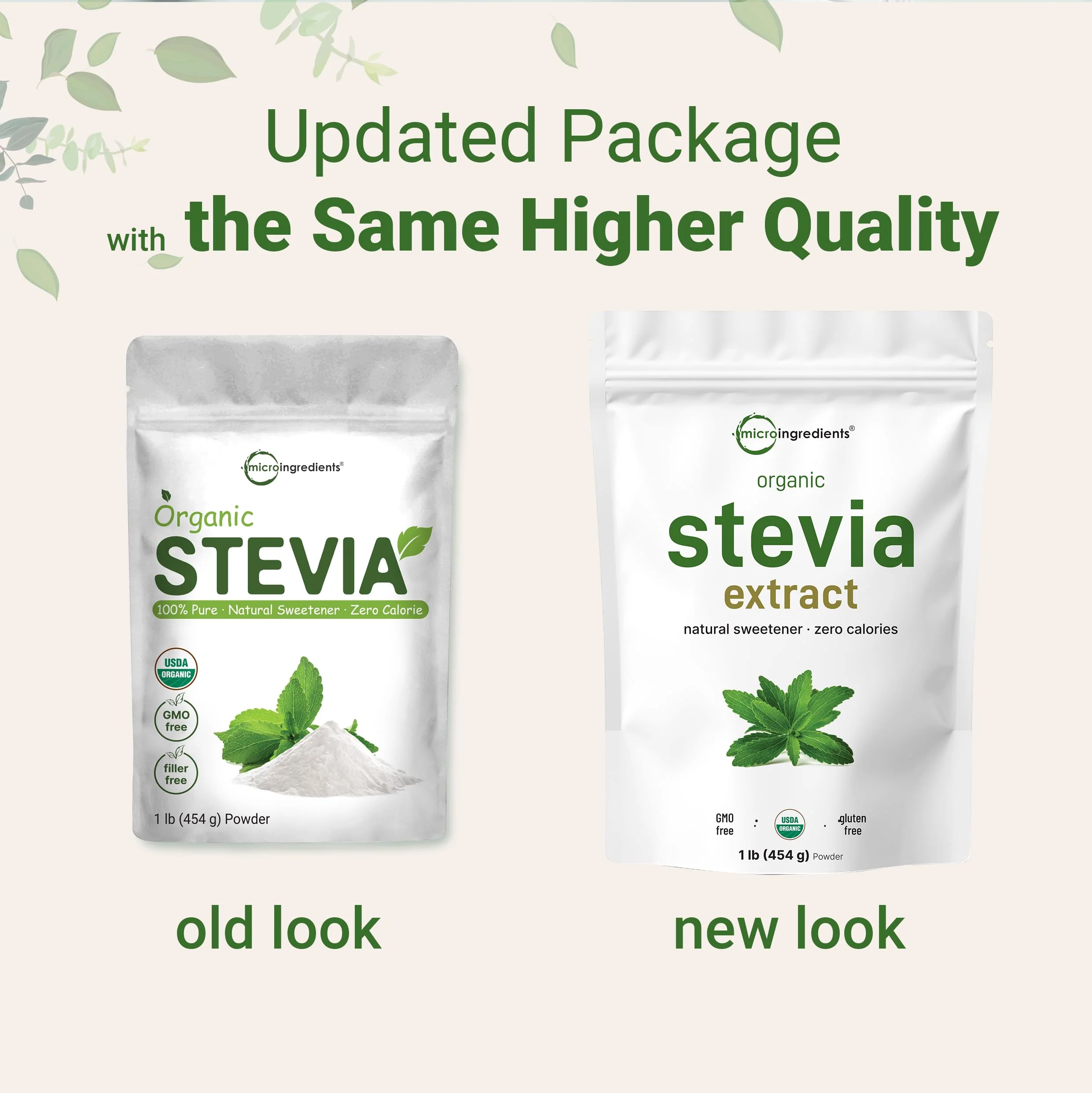Micro Ingredients Pure Organic Stevia Powder – 1 lb Reb-A Green Leaf, Zero Calorie, Keto Friendly - Image 11