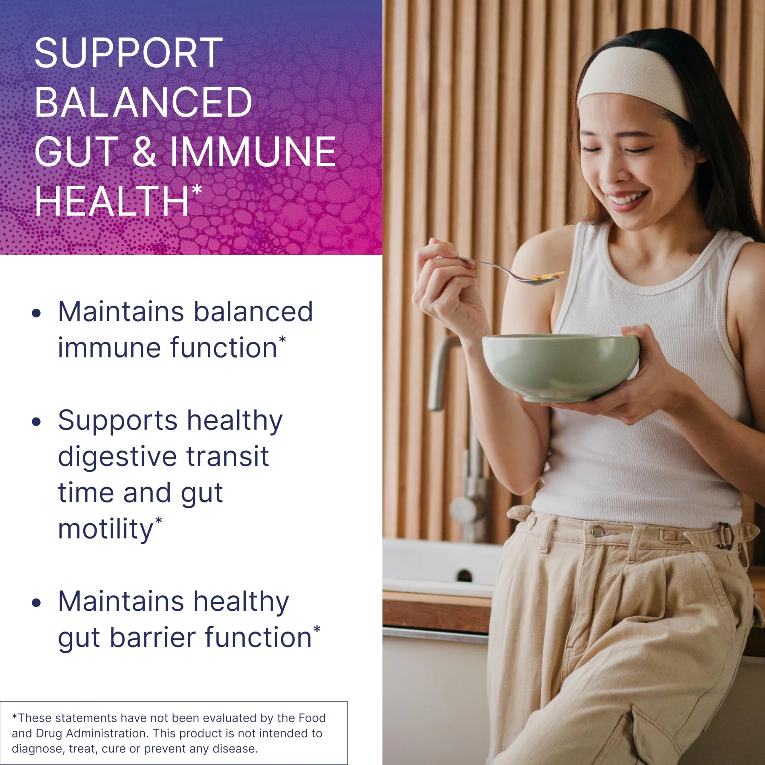 Microbiome Labs HU58 Bacillus Subtilis Probiotics for Digestive Health & Immune Support - 10B CFU Daily Capsules (60) - Image 12