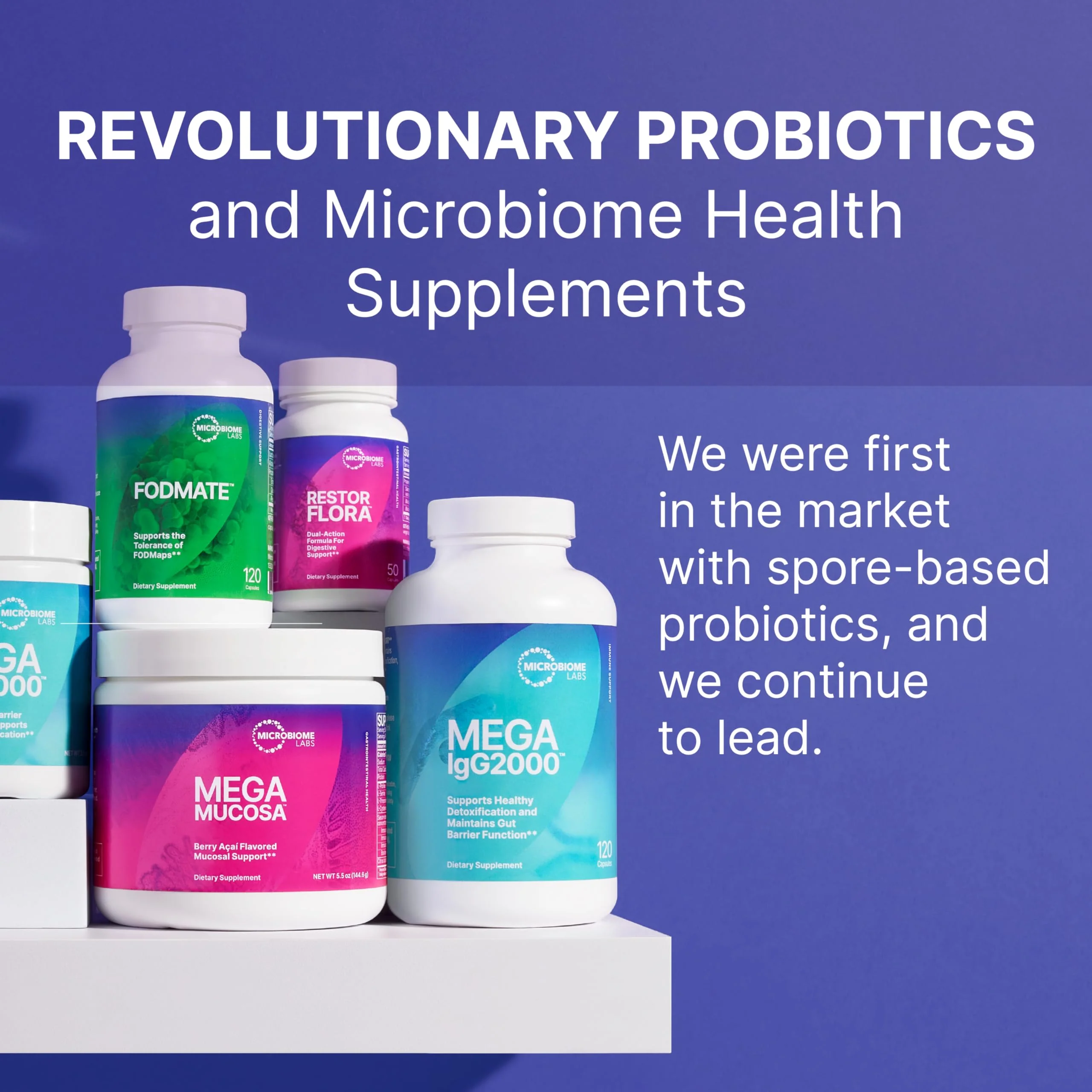 Microbiome Labs HU58 Bacillus Subtilis Probiotics for Digestive Health & Immune Support - 10B CFU Daily Capsules (60) - Image 7