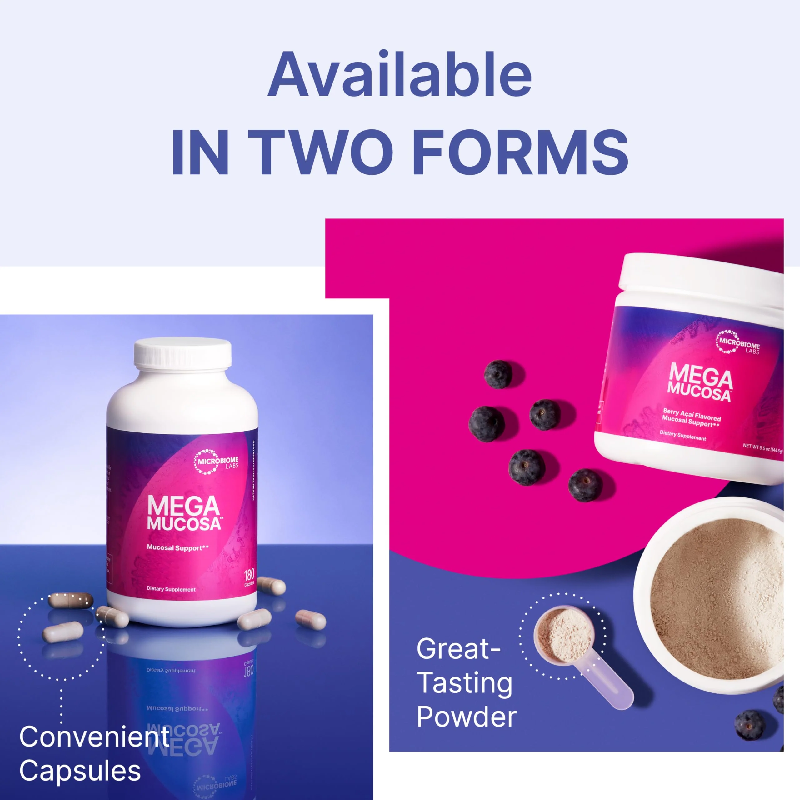 Microbiome Labs MegaMucosa – Amino Acids + Dairy-Free Immunoglobulins for Gut Health & Immunity (180 Capsules) - Image 5