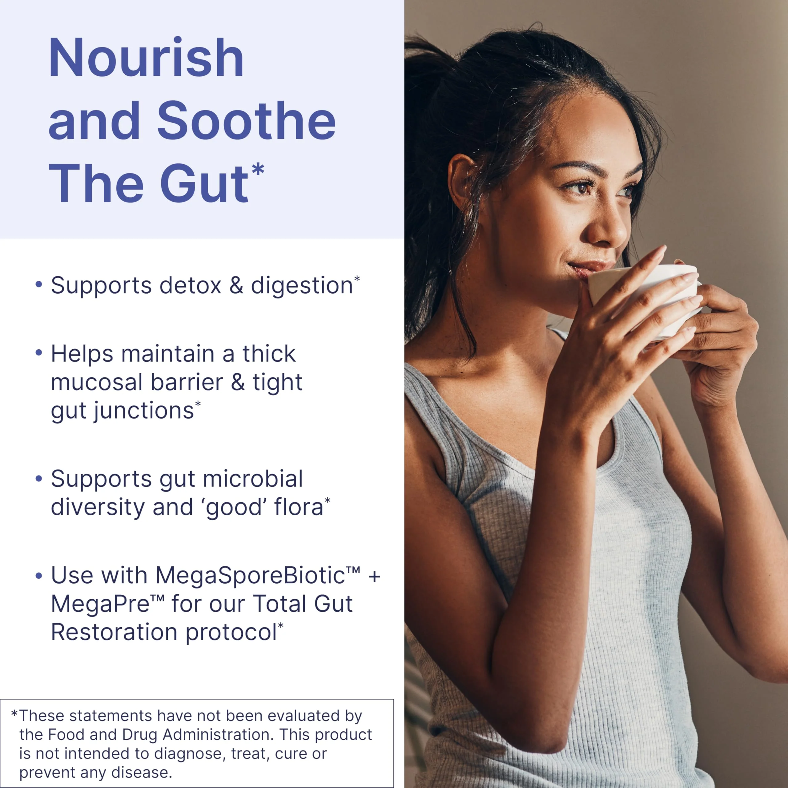 Microbiome Labs MegaMucosa Gut Health Powder – Complete Mucosal Support (Berry Acai, 5.5 oz) | Dairy-Free Immunoglobulins - Image 12