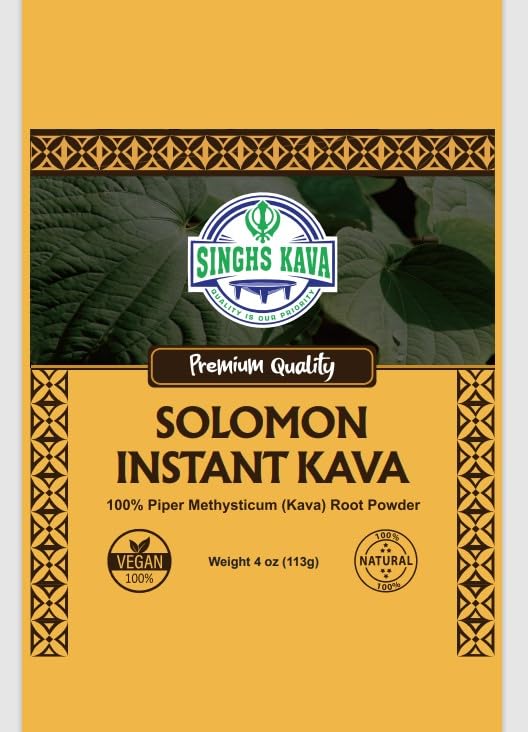 Micronized Instant Kava Powder - Solomon Kava (4 oz) | Noble Certified - Image 3