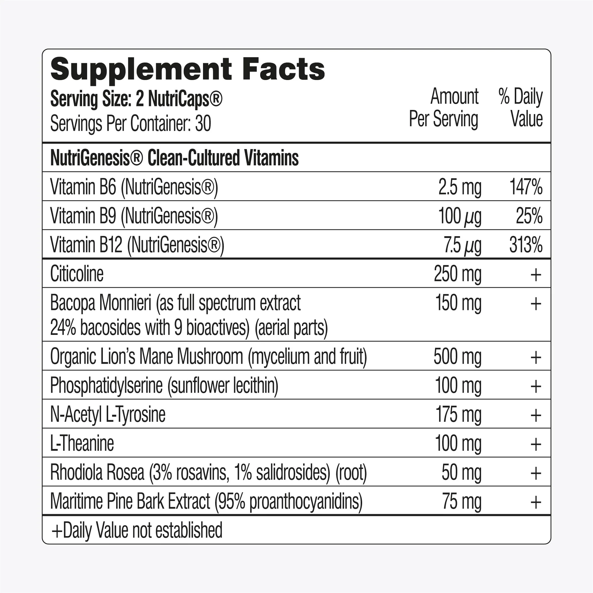Mind Lab Pro MLP v4 Universal Nootropic – Focus, Memory, Clarity, Energy – 60 Count, Plant-Based, Made in USA - Image 18