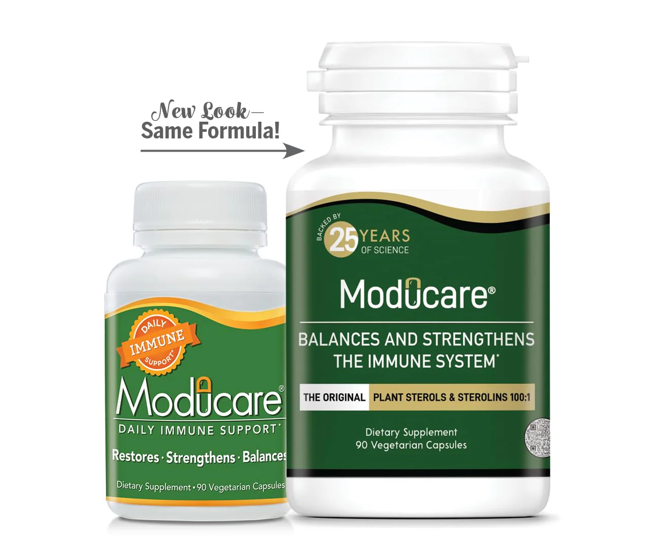 Moducare Daily Immune Support - Plant Sterols & Sterolins, 180 Vegetarian Capsules - Image 5