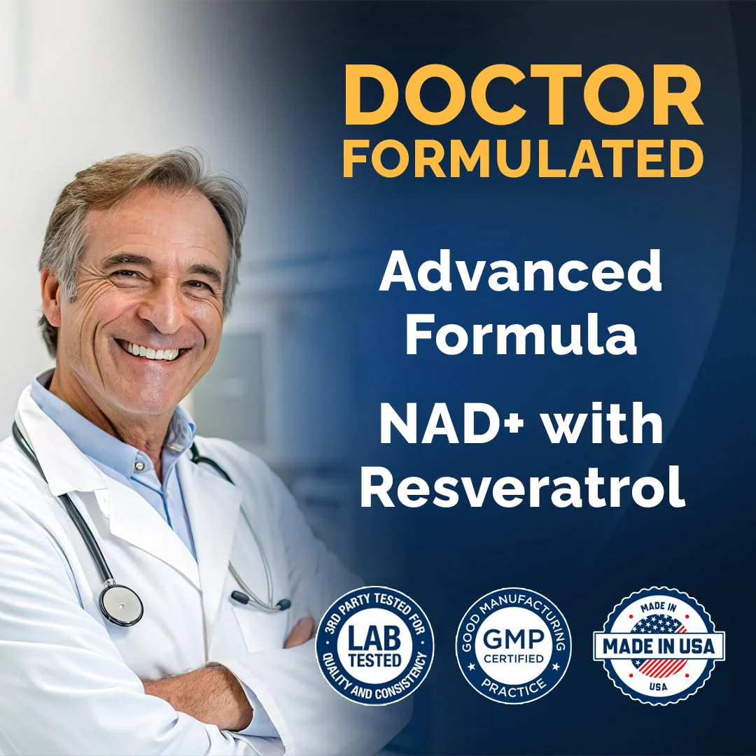 MOM NUTRIX Liposomal NAD+ + Resveratrol – 2000 mg NAD+ | 120 Capsules | Made in USA - Image 2