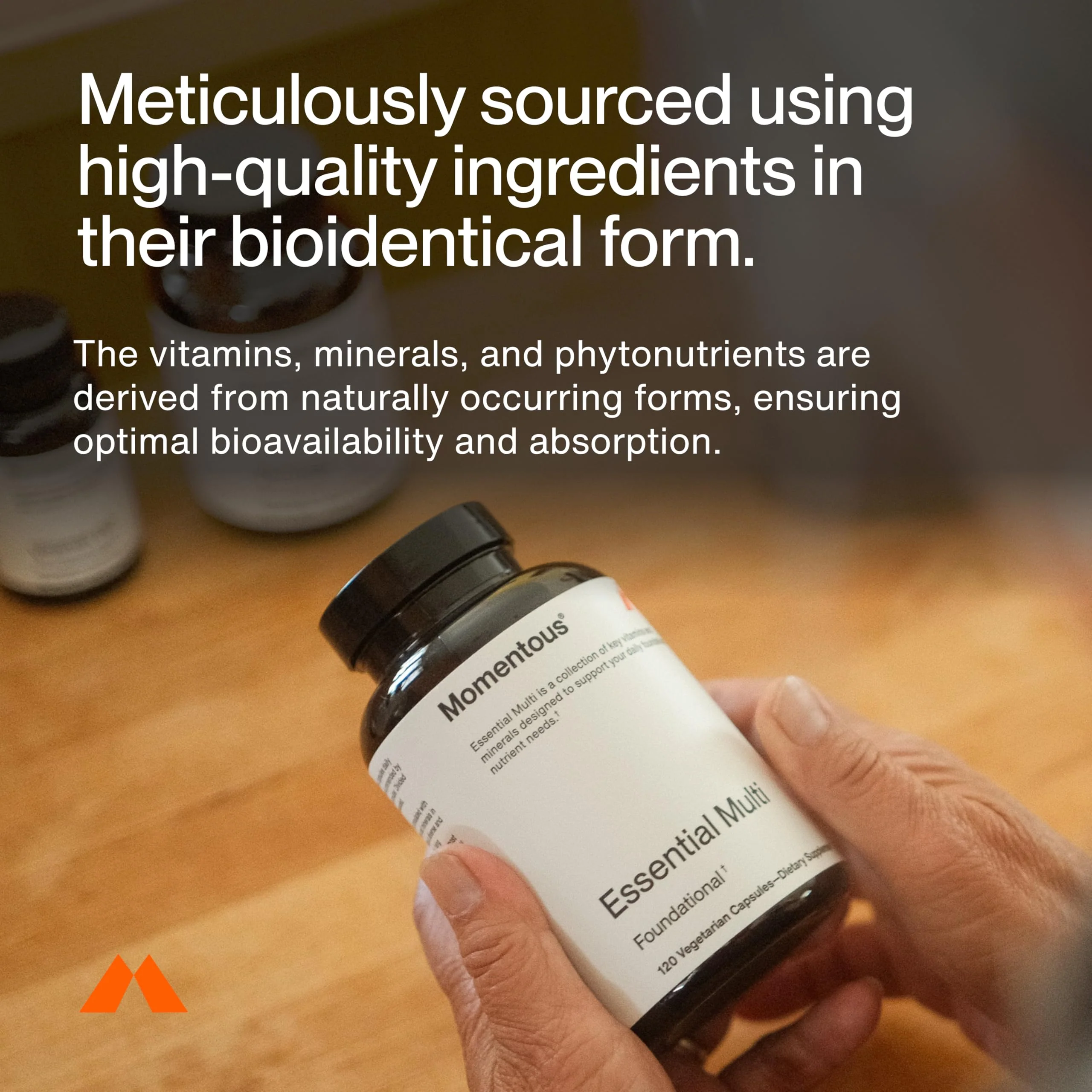 Momentous Essential Multivitamin for Women & Men | NSF Certified for Sport | GMO- & Gluten-Free | 30 Servings - Image 14
