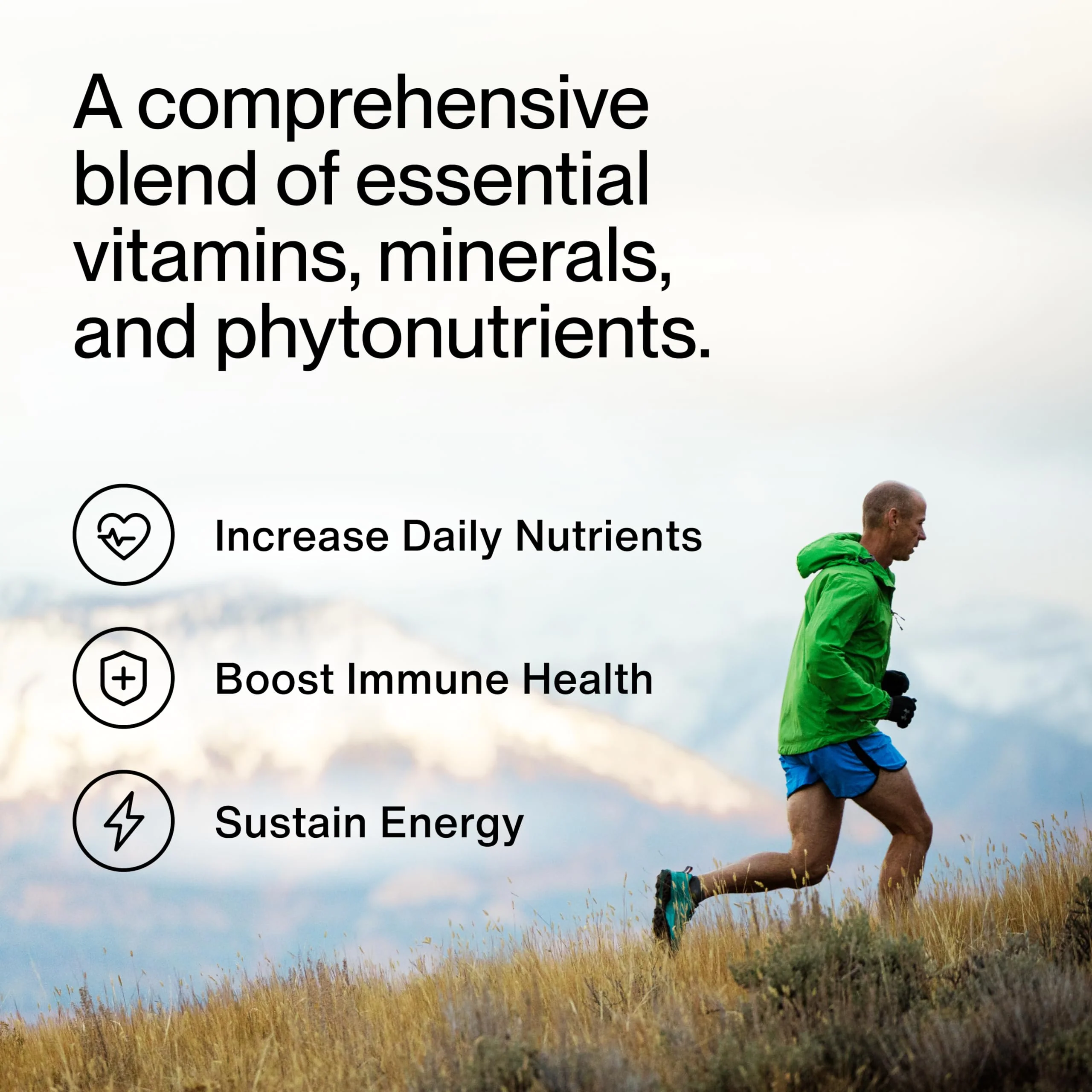 Momentous Essential Multivitamin for Women & Men | NSF Certified for Sport | GMO- & Gluten-Free | 30 Servings - Image 3