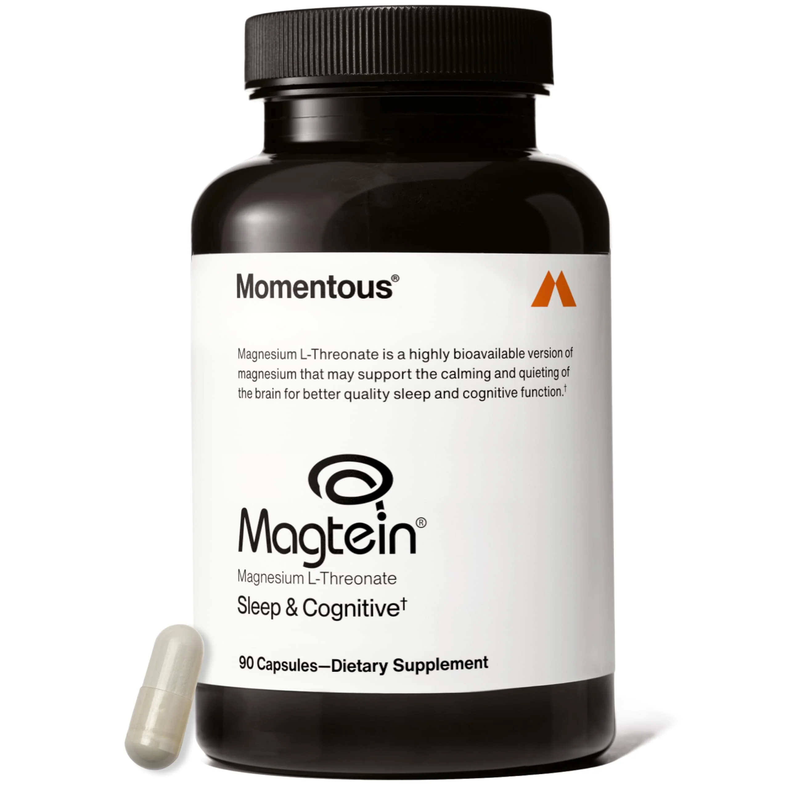 Momentous Magtein Magnesium L-Threonate – Brain & Sleep Support, 145 mg, 30 Servings, NSF Certified for Sport - Image 11